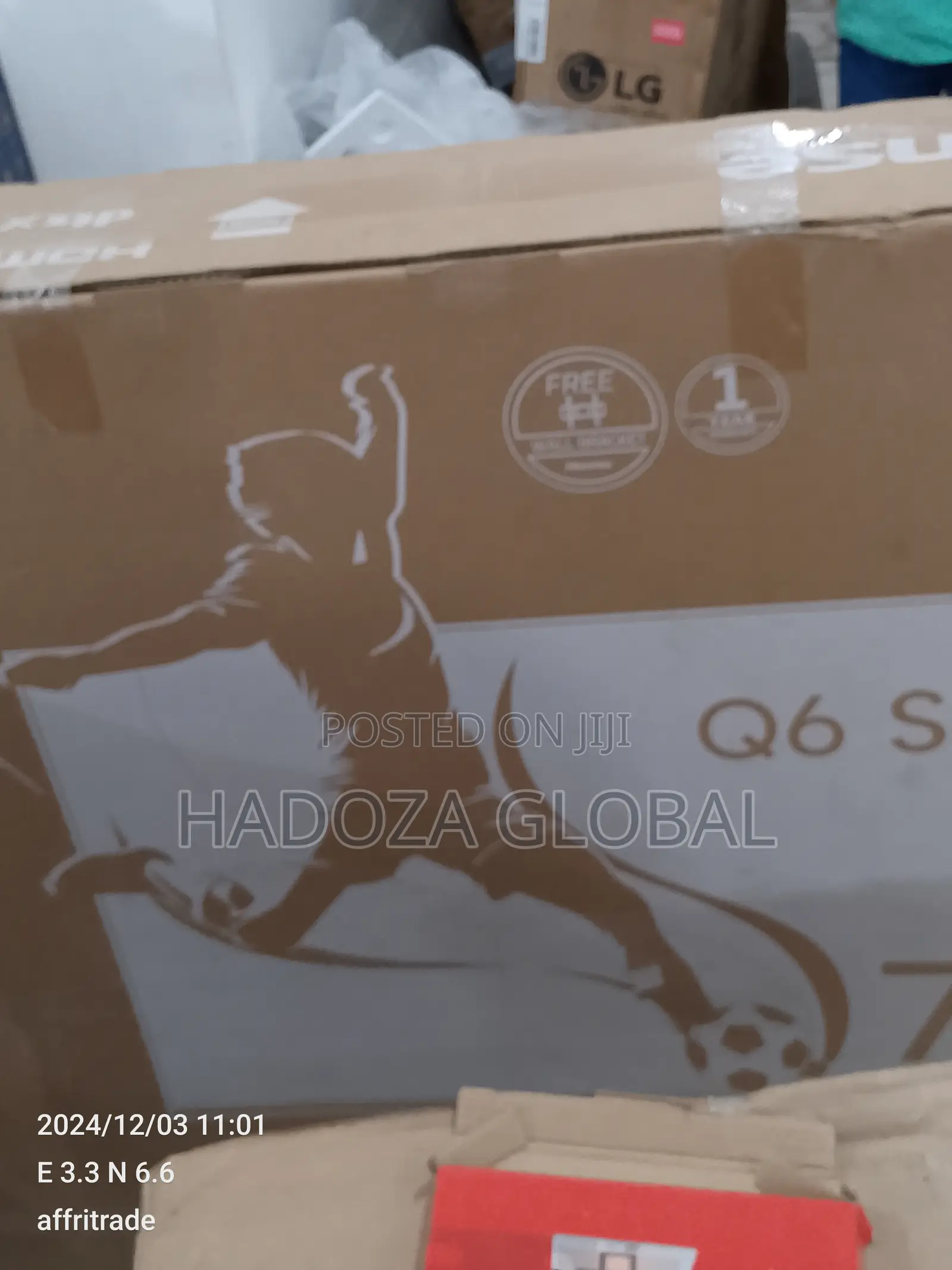 Energy-efficient 75'' Hisense Qled Television