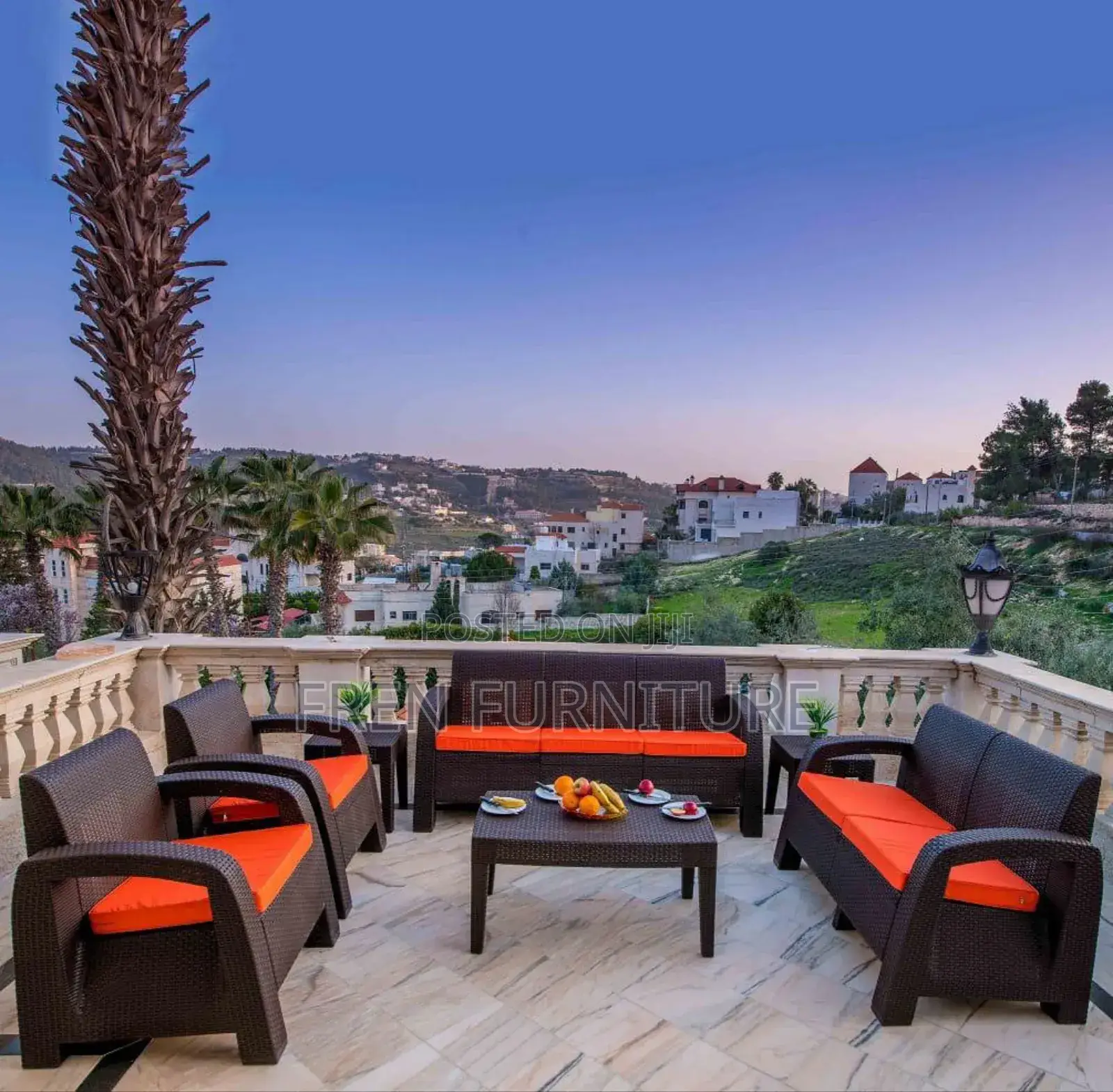 Imported Luxury Quality Outdoor Chars With Centre Table