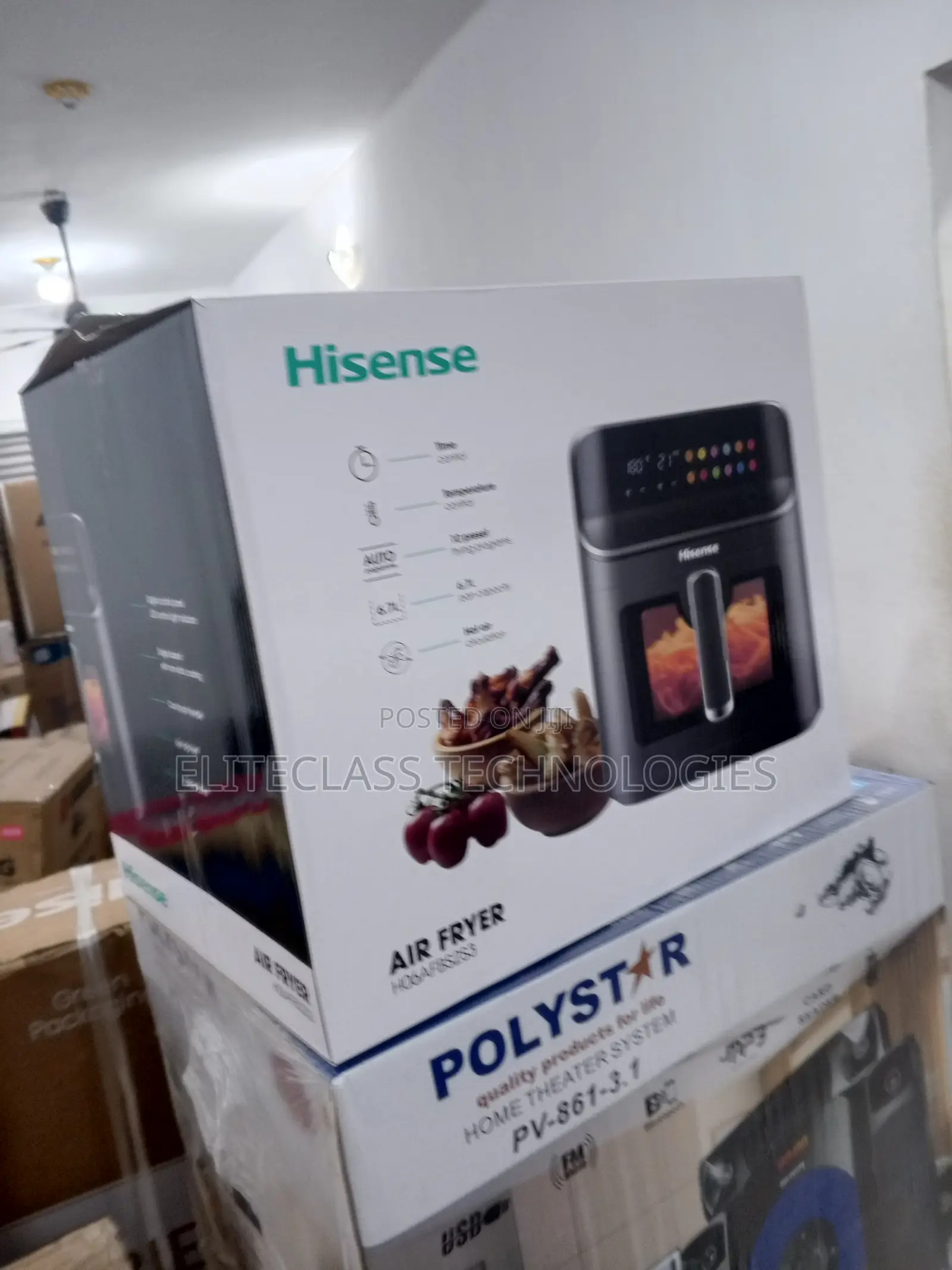 Crisp Master Hisense H06AFBS2S3 6.7L Air Fryer