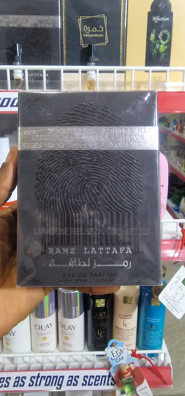 Rams Lattafa Silver Perfume