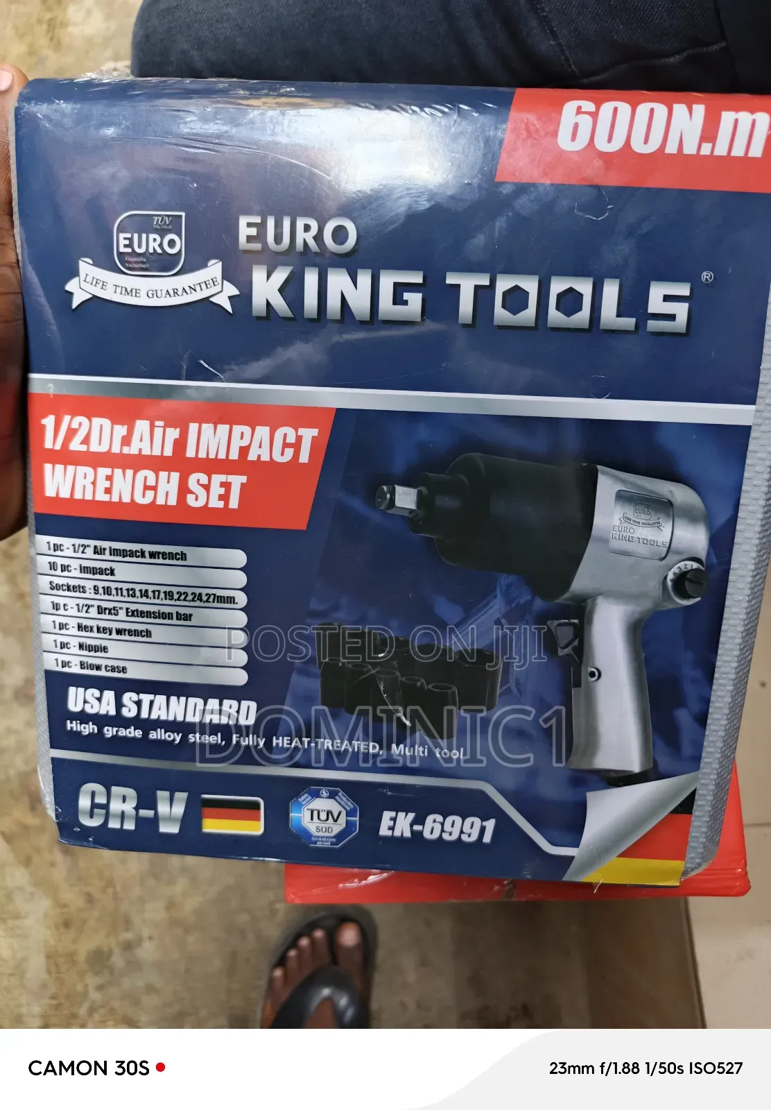 Air Impact Wrench 1/2 Drive