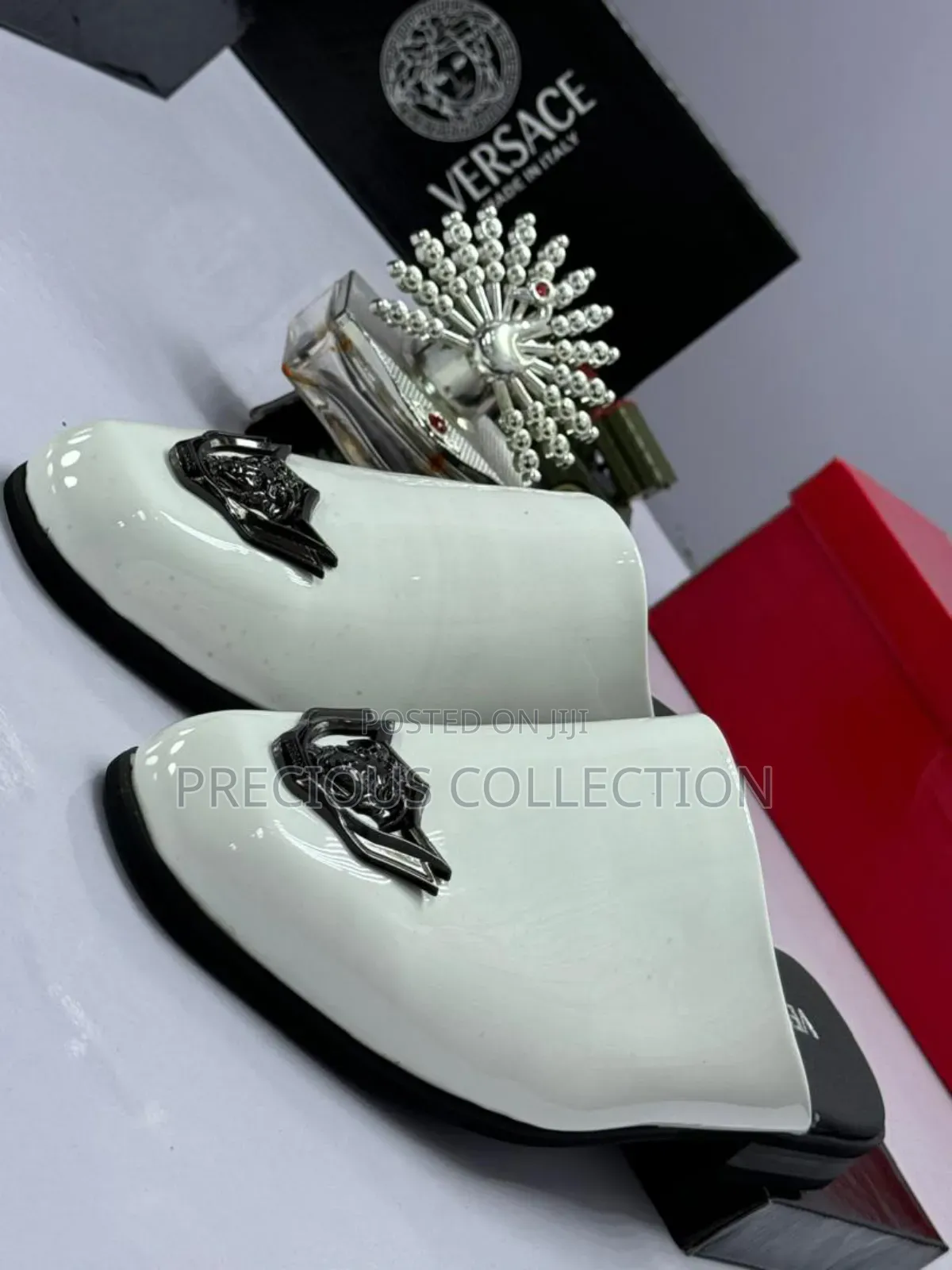 Men's Versace Classic Leather Half Shoes