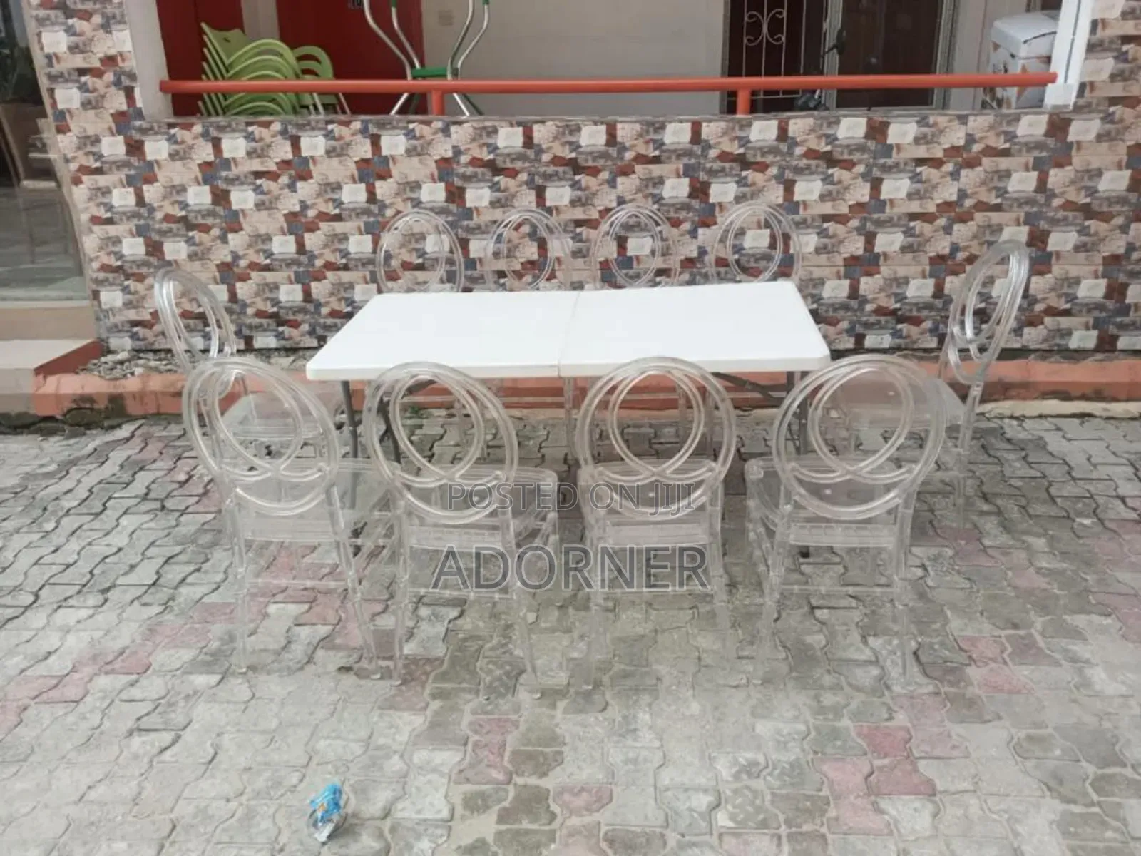 Canopy Chairs Tables Fans for Rentals