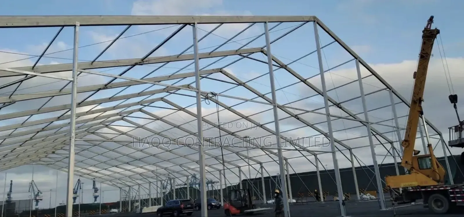 Light Guage Aluminium Roofing Trusses