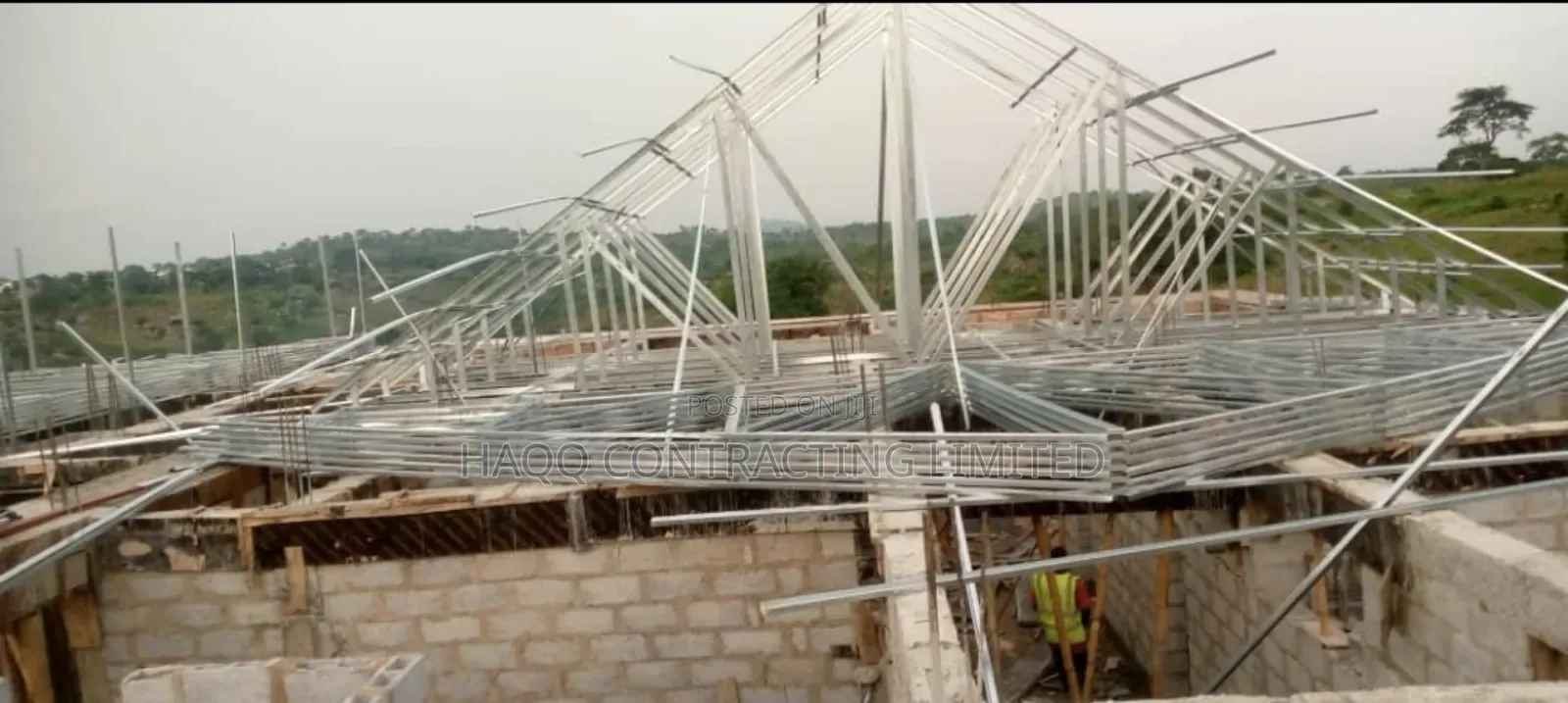 Aluminium Roofing Trusses ( Light Guage)