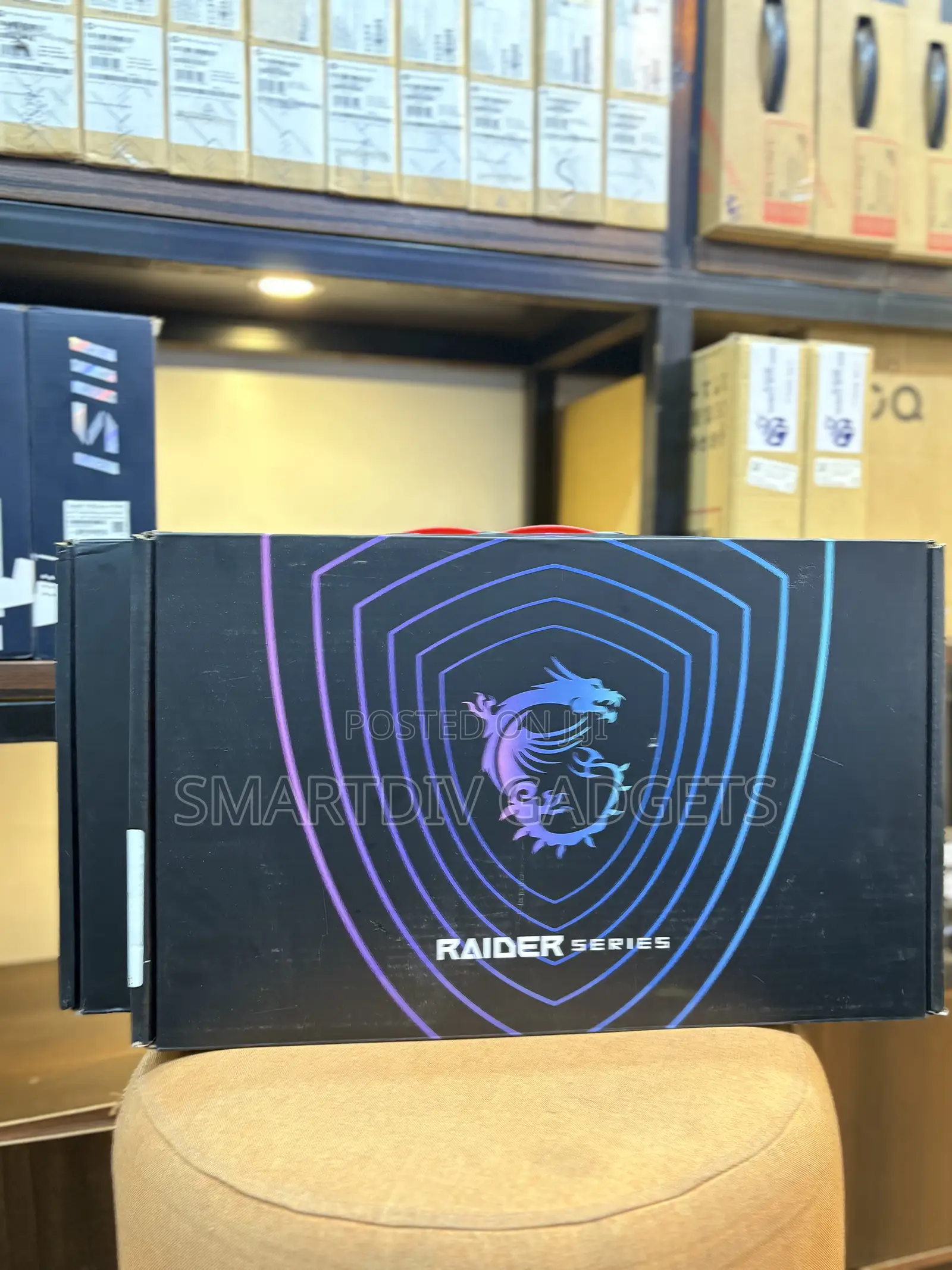 New Laptop MSI GE66 Raider 32GB Intel Core I9 SSD 1T