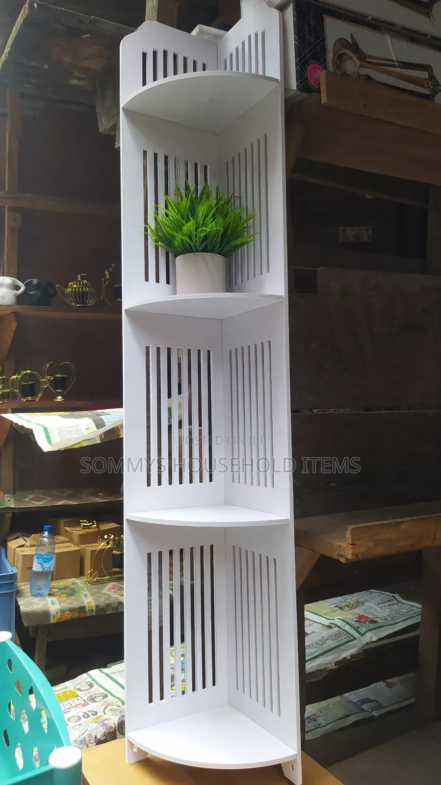 4tier Multipurpose Corner Shelf (Not With the Flower Please)