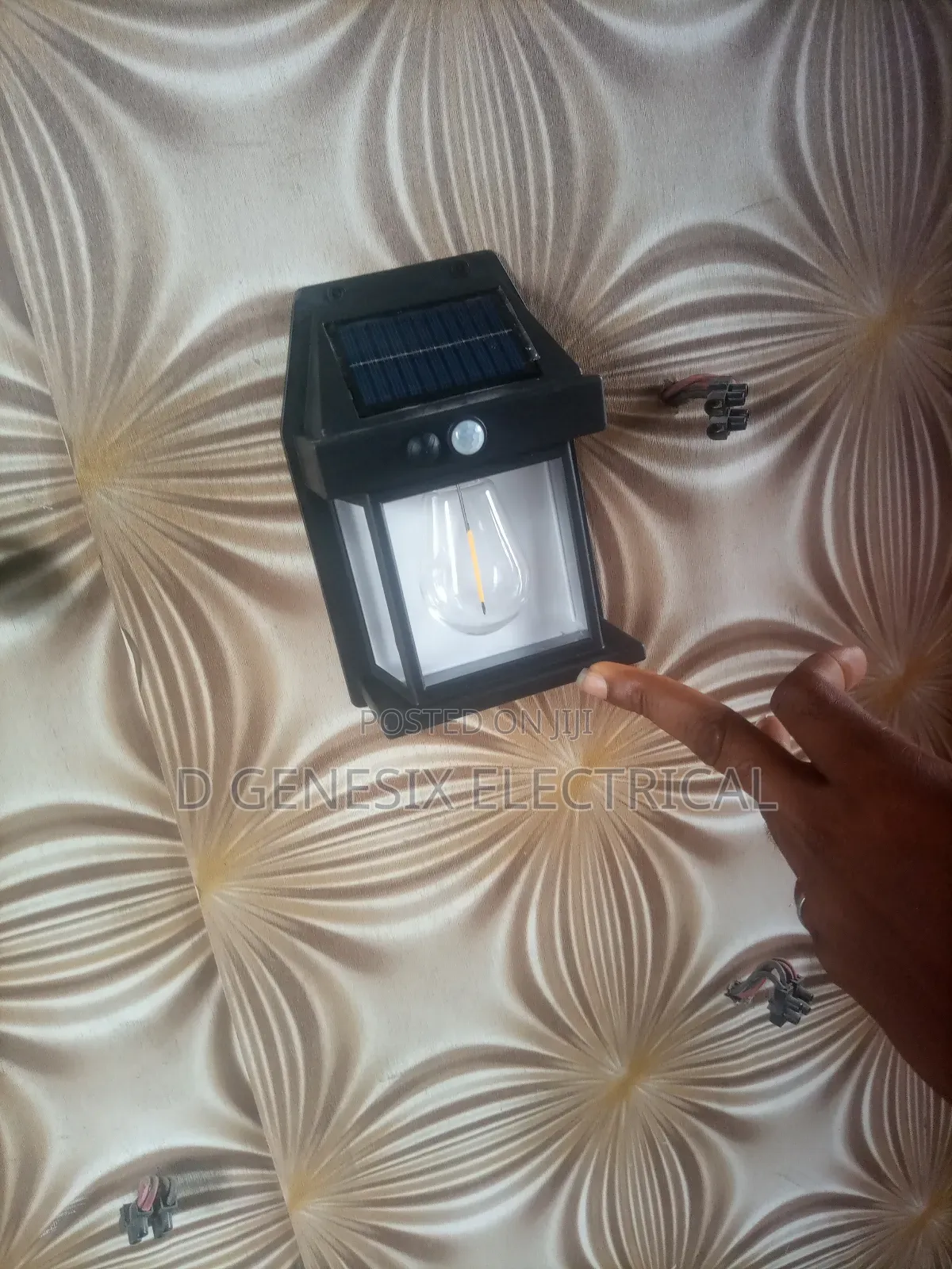 Solar Interaction Wall Light