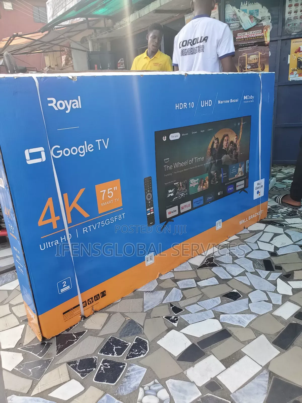 Royal 75" Google Television