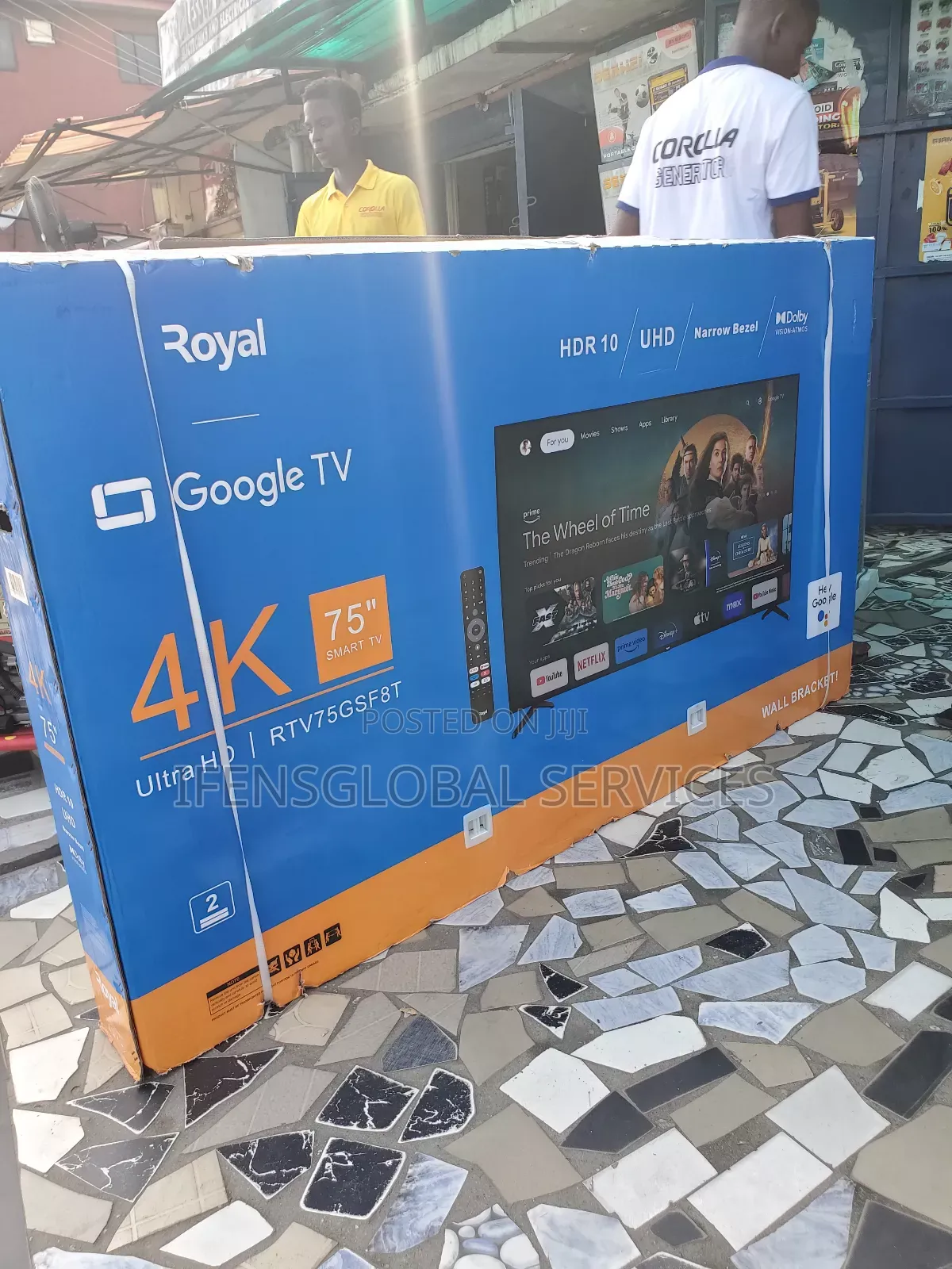 Royal 75" Google Television