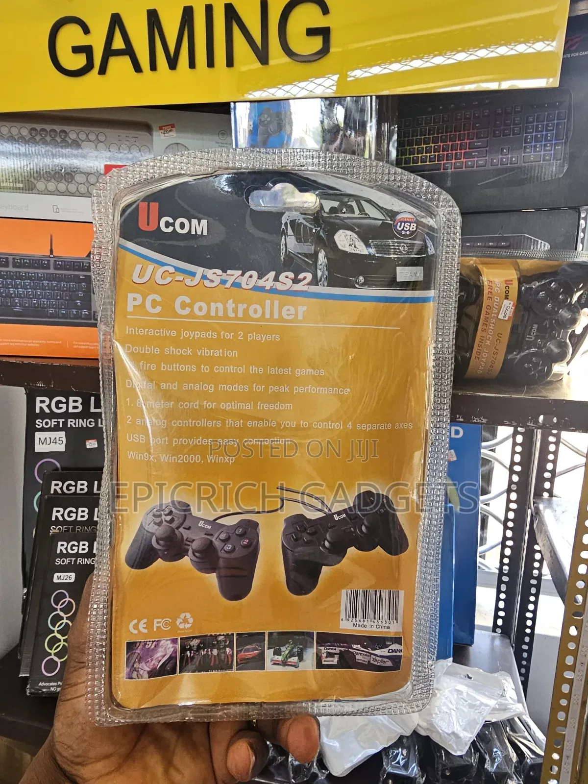 PC Dualshock Wired Joypad Gamepad Controller for Computer