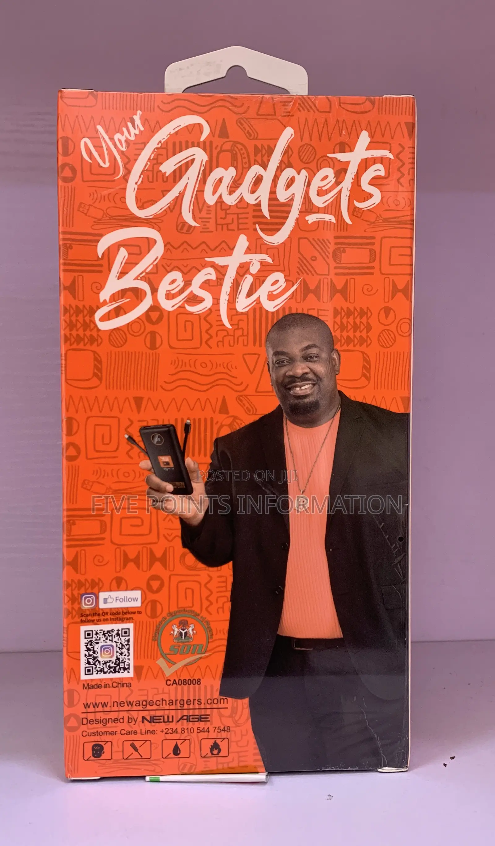 NEW AGE 12,500 Mah Powerbank