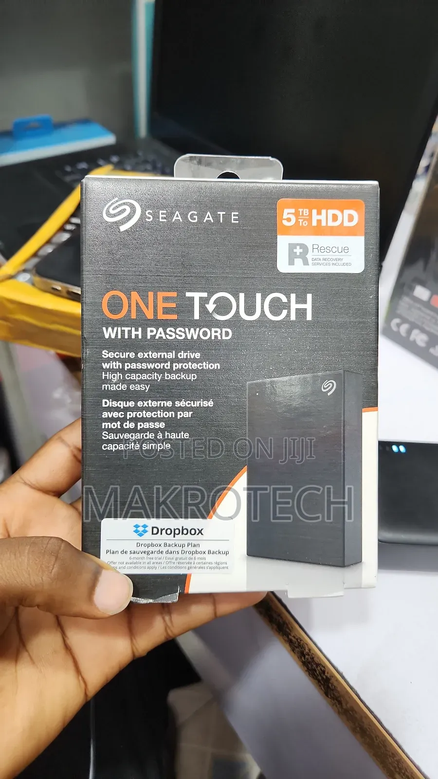 Seagate One Touch 5tb External Hard Drive