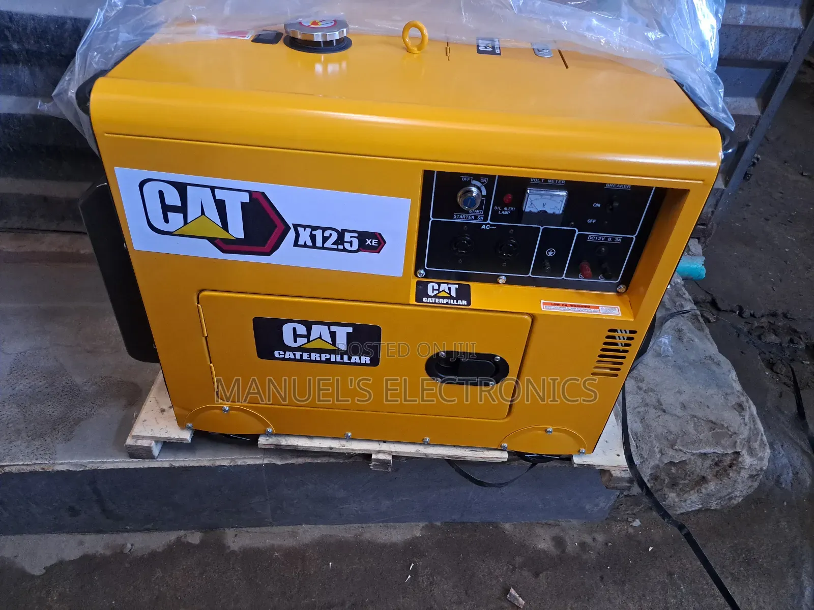 New Product Diesel Soundproof Generator Cat 10.5kva Copper