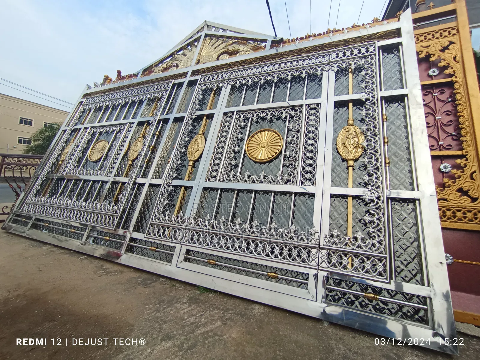 Stainless Steel Gate Design