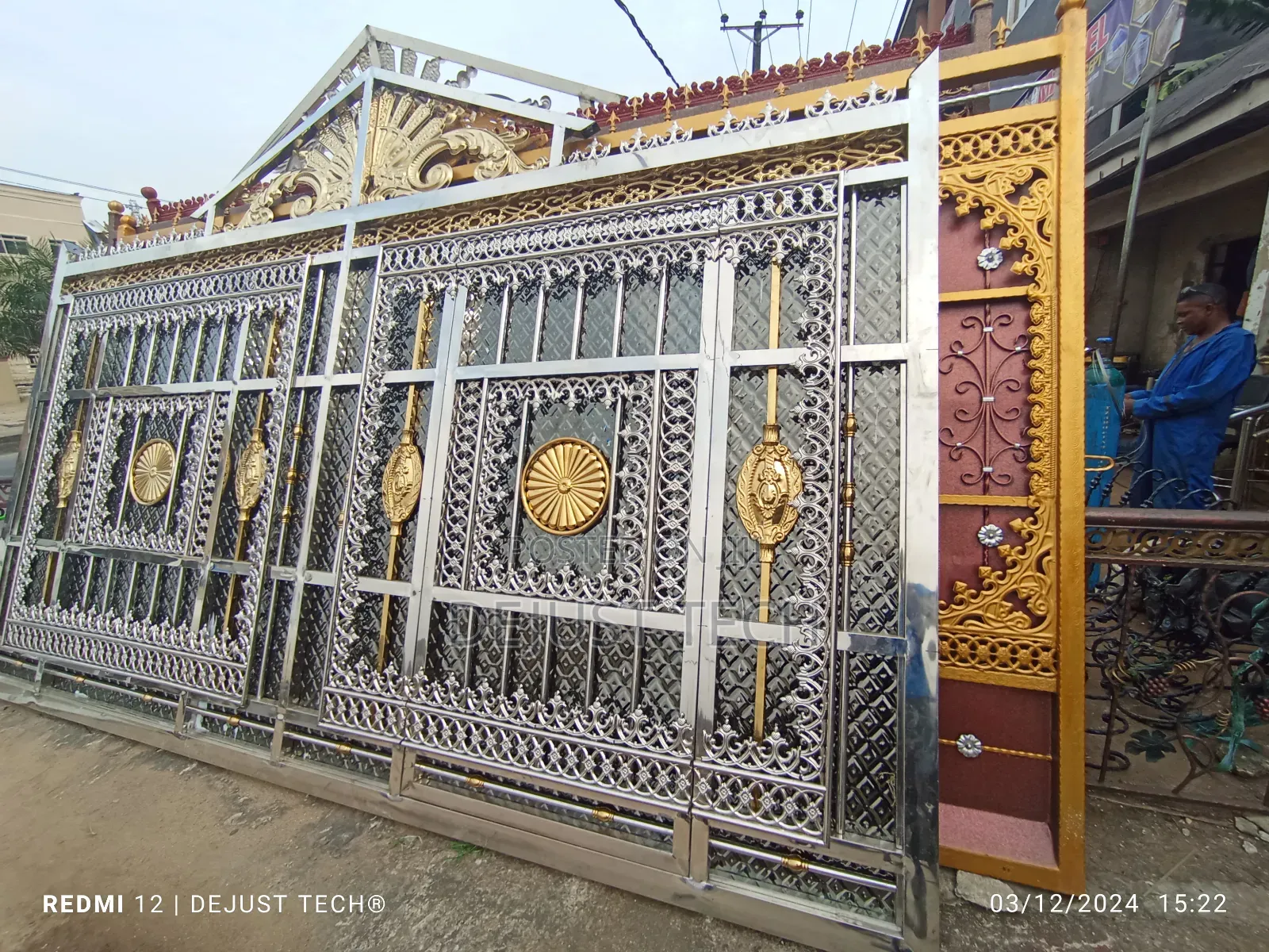 Stainless Steel Gate Design