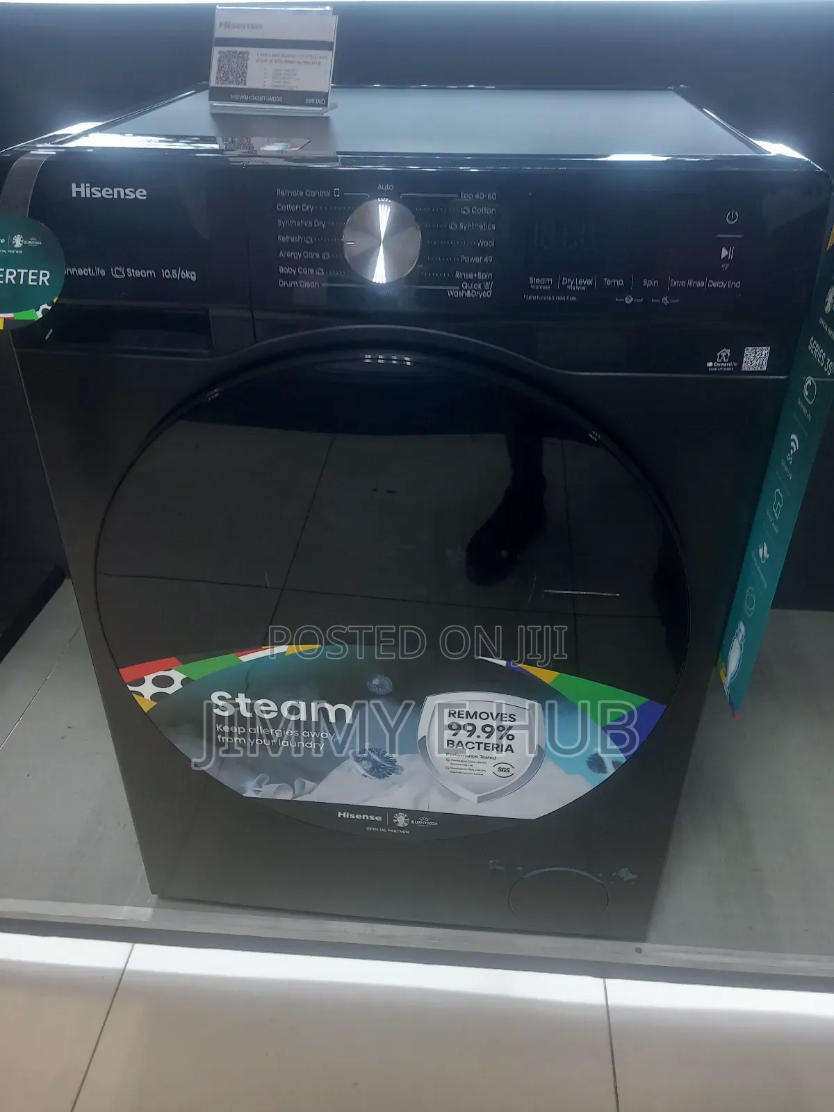 Hisense 10.5kg Front Load WM 1043bt-Wd3s