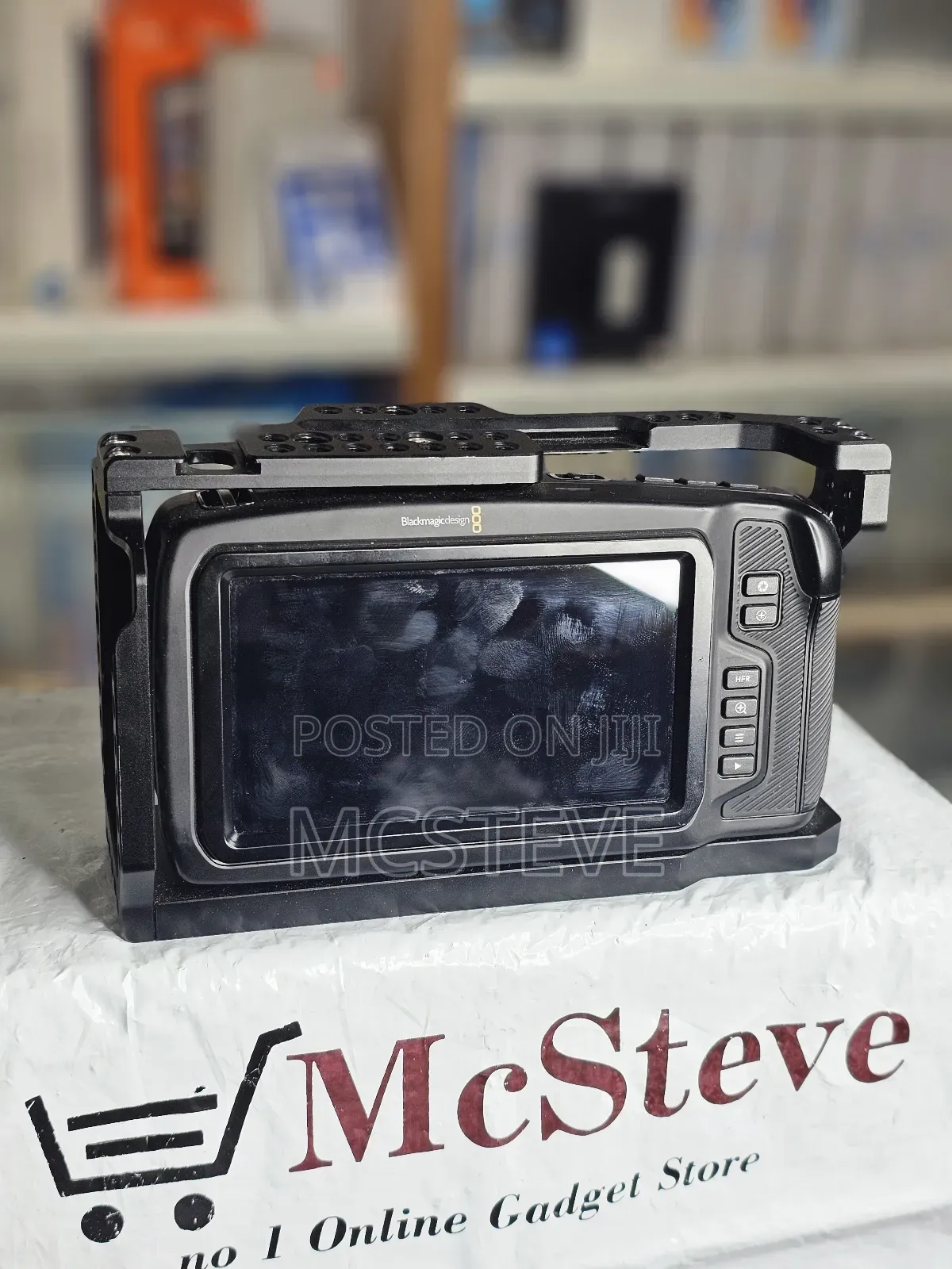 Blackmagic Pocket Camera With Viltrox Adapter Magicrig