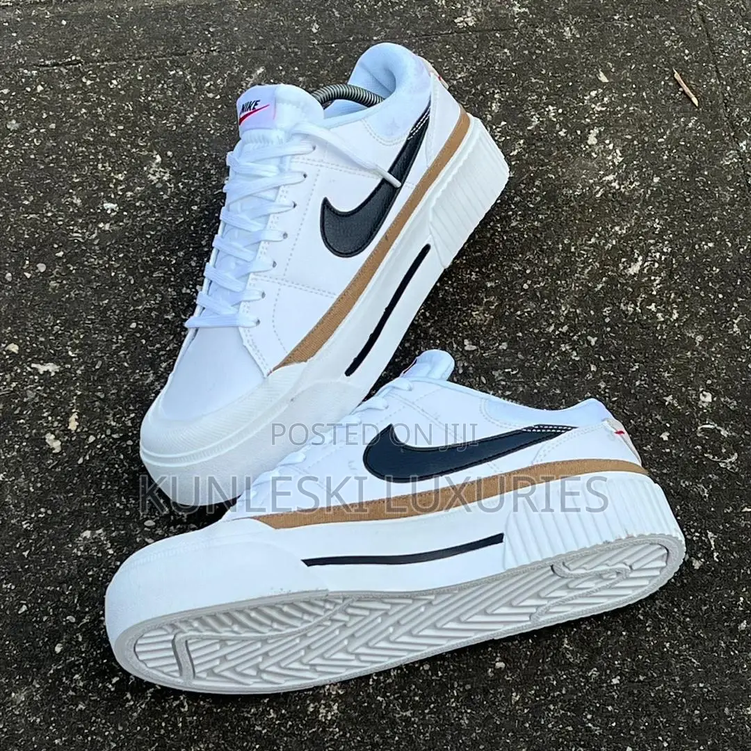 Original Nike Court Legacy Lift White Sneakers