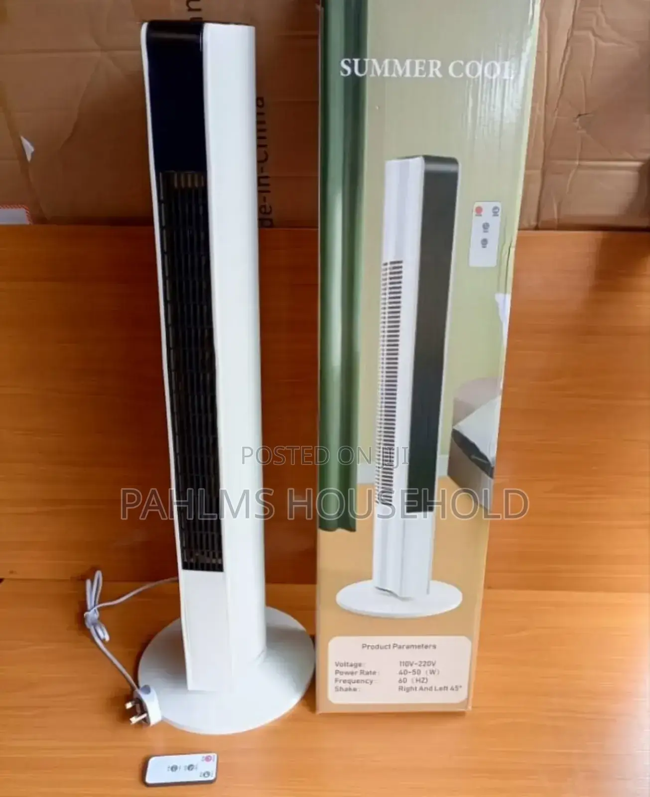 32inchs Tower Fan With Remote Control