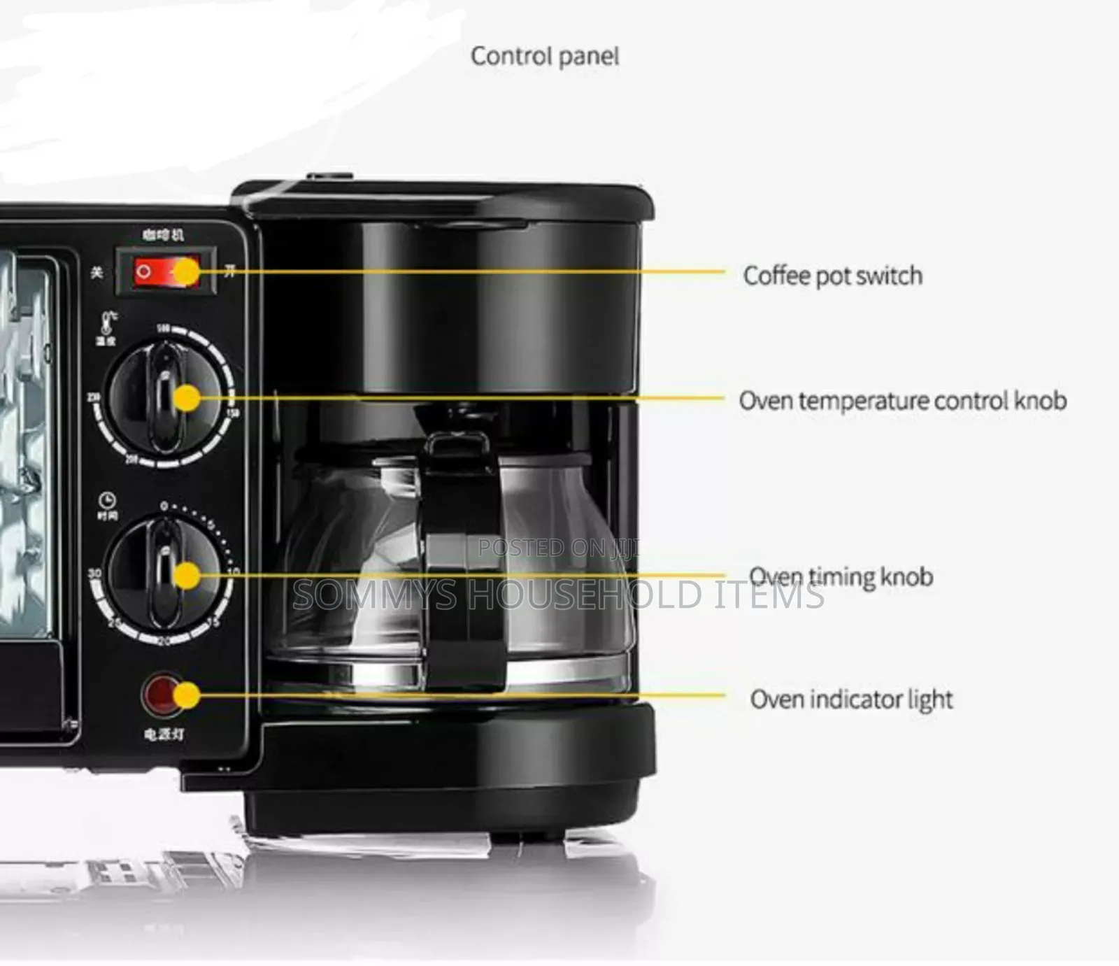 3 in 1 Breakfast Maker Machine