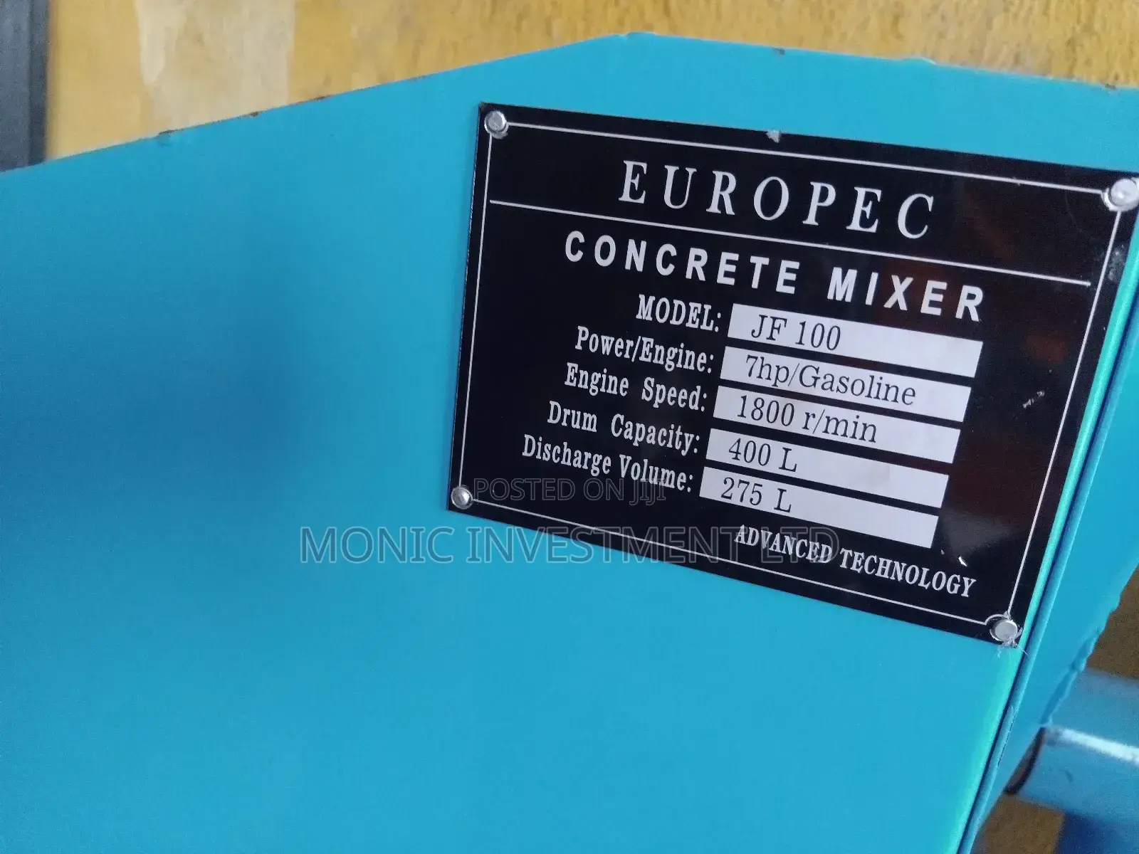 Concrete Mixer 400litres Petrol