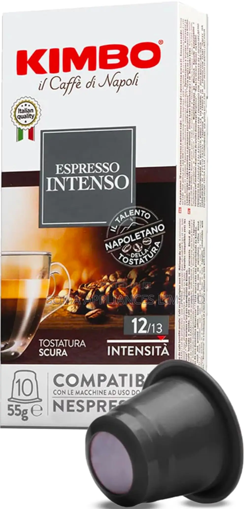 Kimbo Espresso Intenso Nespresso Original Compatible