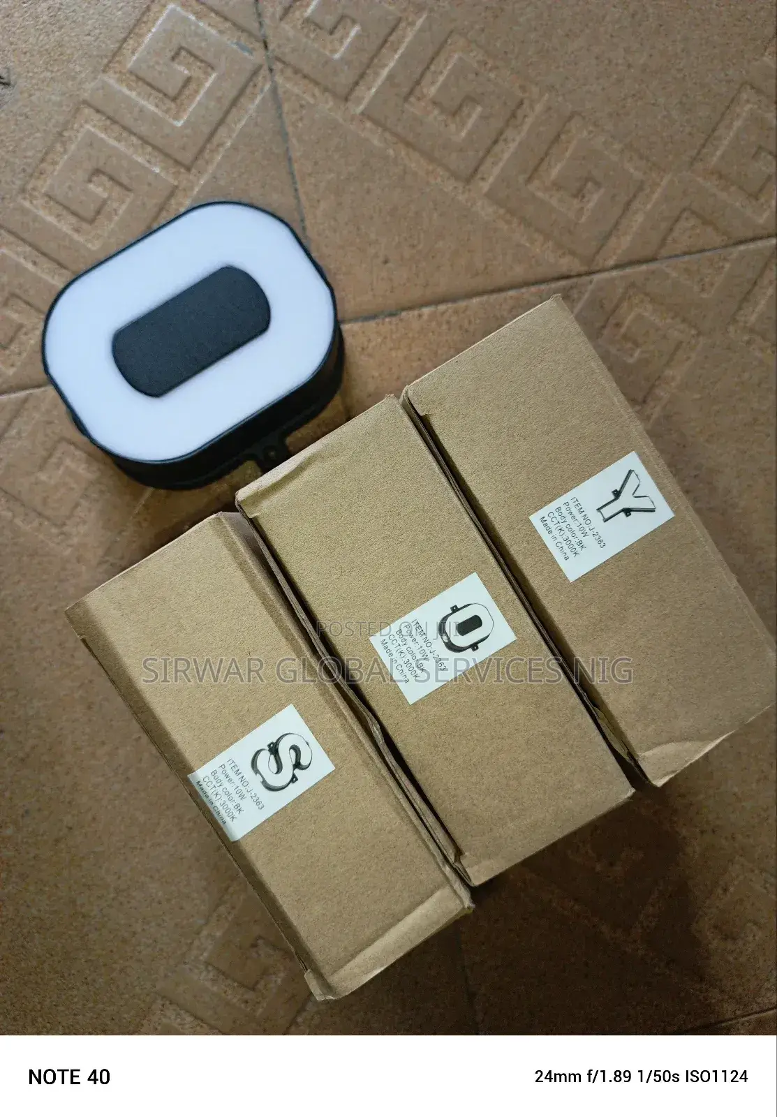 Alphabetical Outdoor and Indoor Light