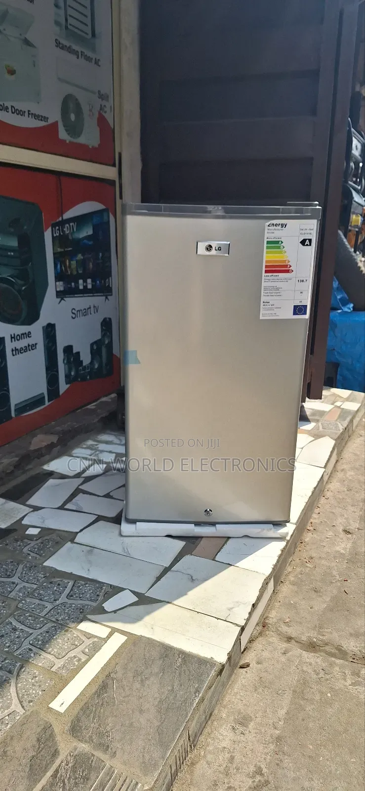 New Lg One Door Table Top Fridge Key (90l)Powerful Cooling