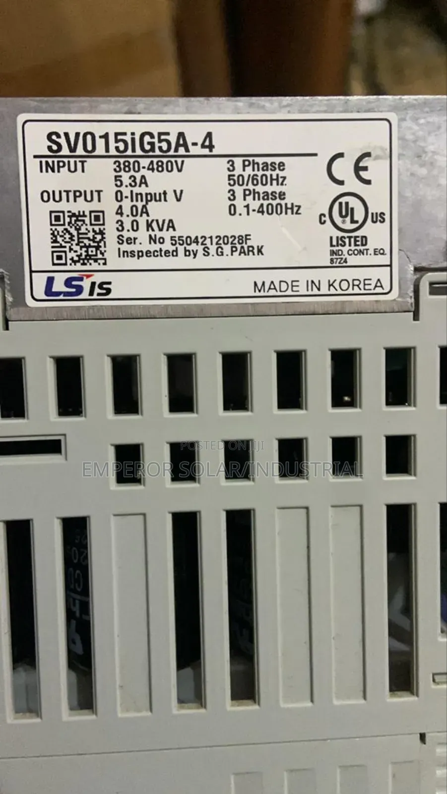 VFD Drive 1.5kw