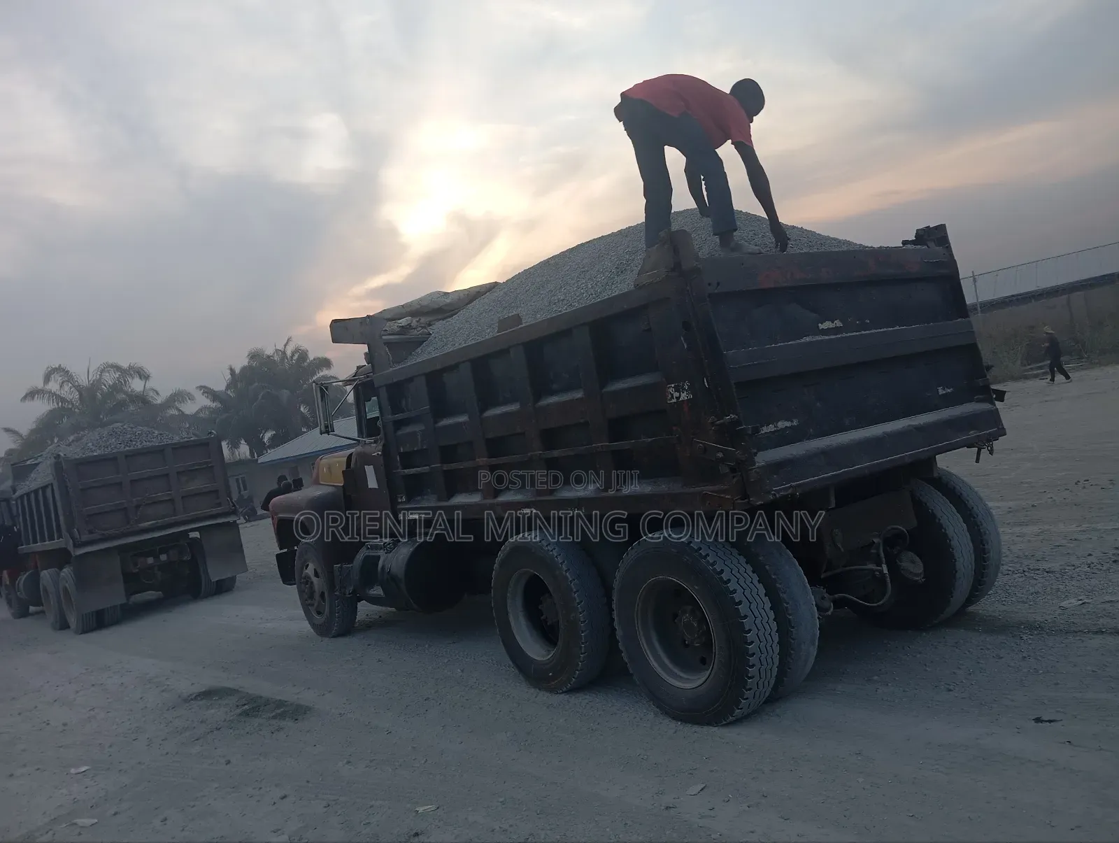 Oriental Mining Company Nig LTD Iron Chippings And Granite