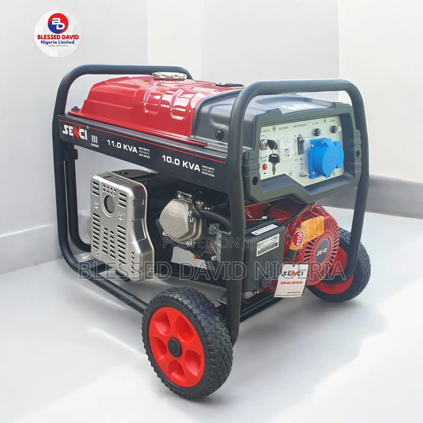 Rugged Senci Sc17000e, 10kva Key Starter Petrol Generator