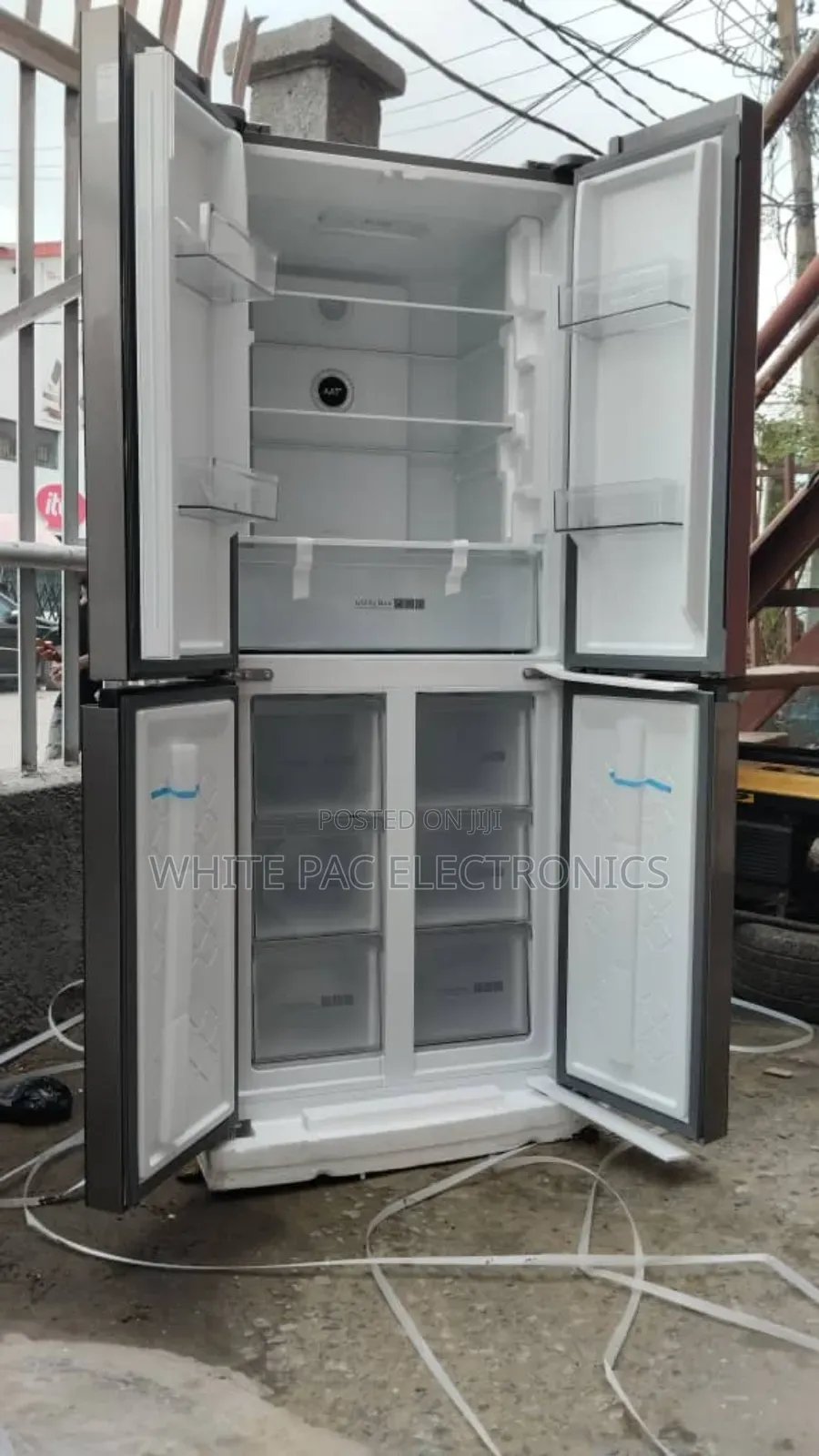 Phiima Inverter Fridge 432 L Four Doors Glass Mirror > 2yrs
