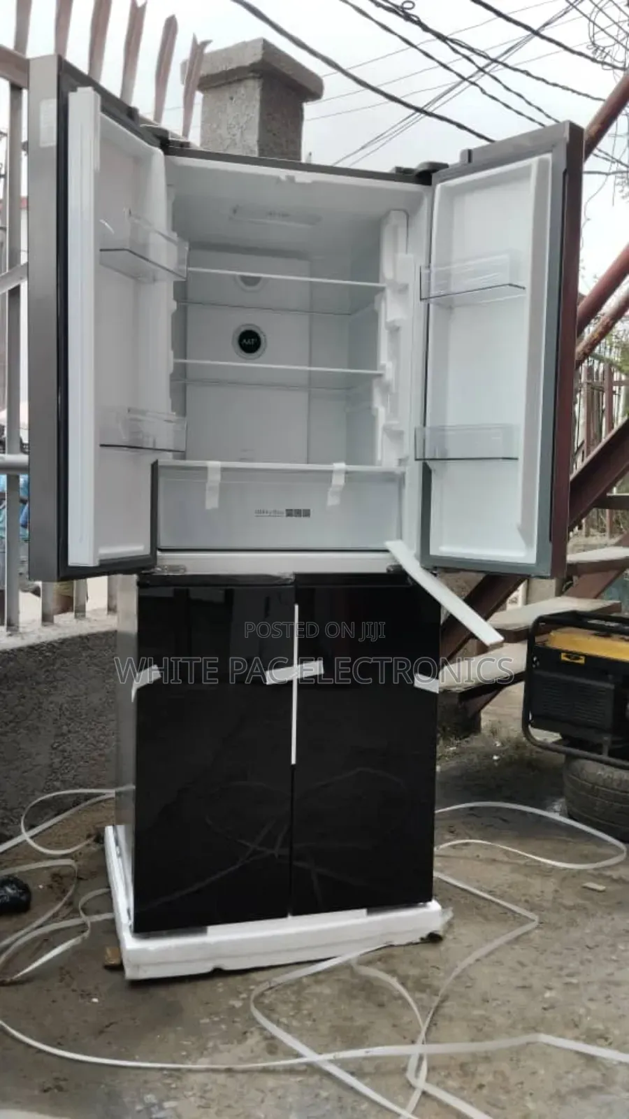 Phiima Inverter Fridge 432 L Four Doors Glass Mirror > 2yrs