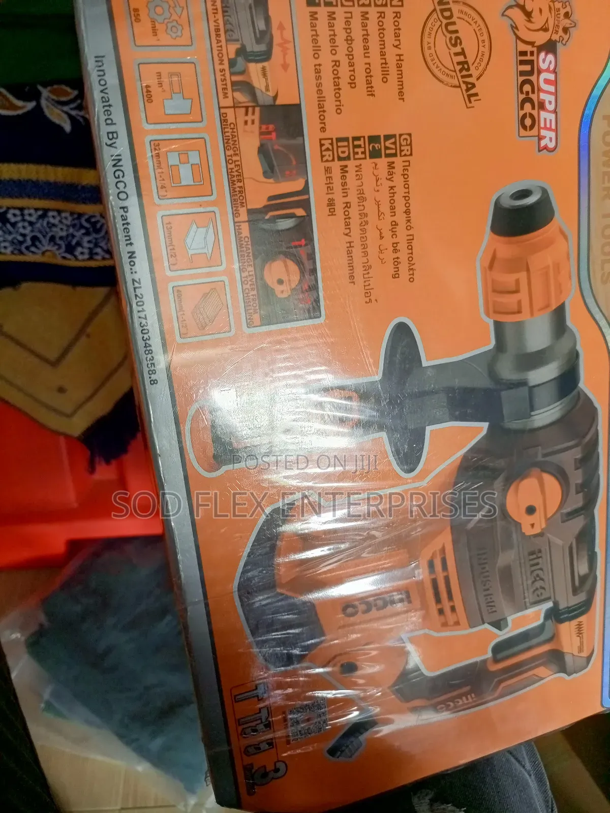1500w Ingco Heavy Duty Hammer Drill