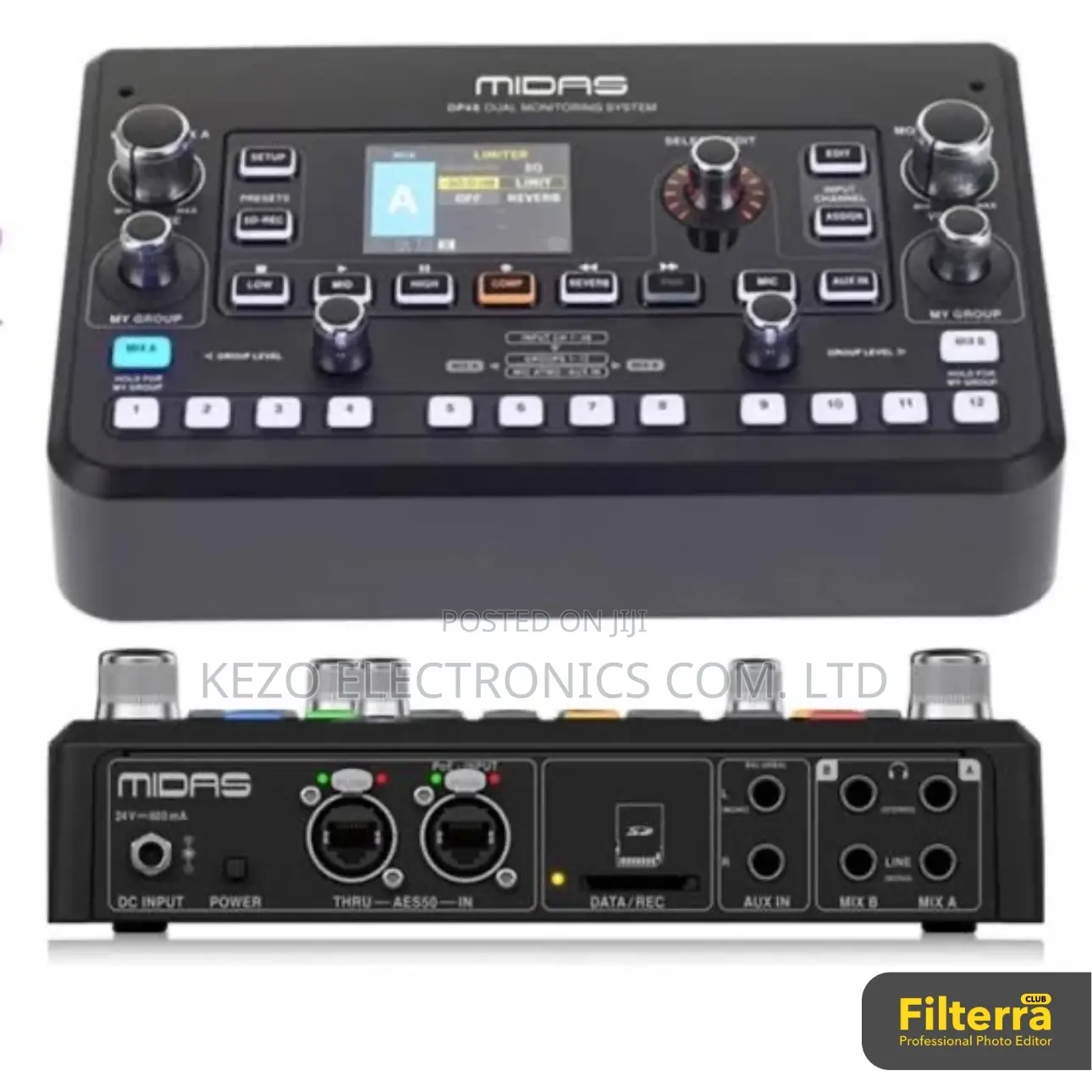 Midas Dp48 Dual Channel 48-channel Personal Digital Mixer