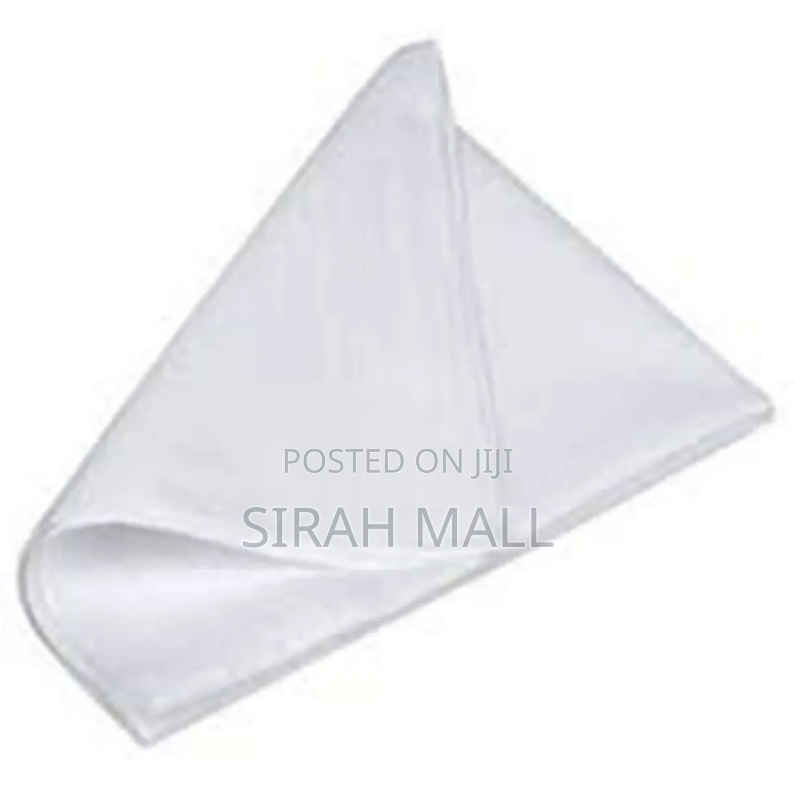 Quality White Handkerchief (12 in 1 Pack)