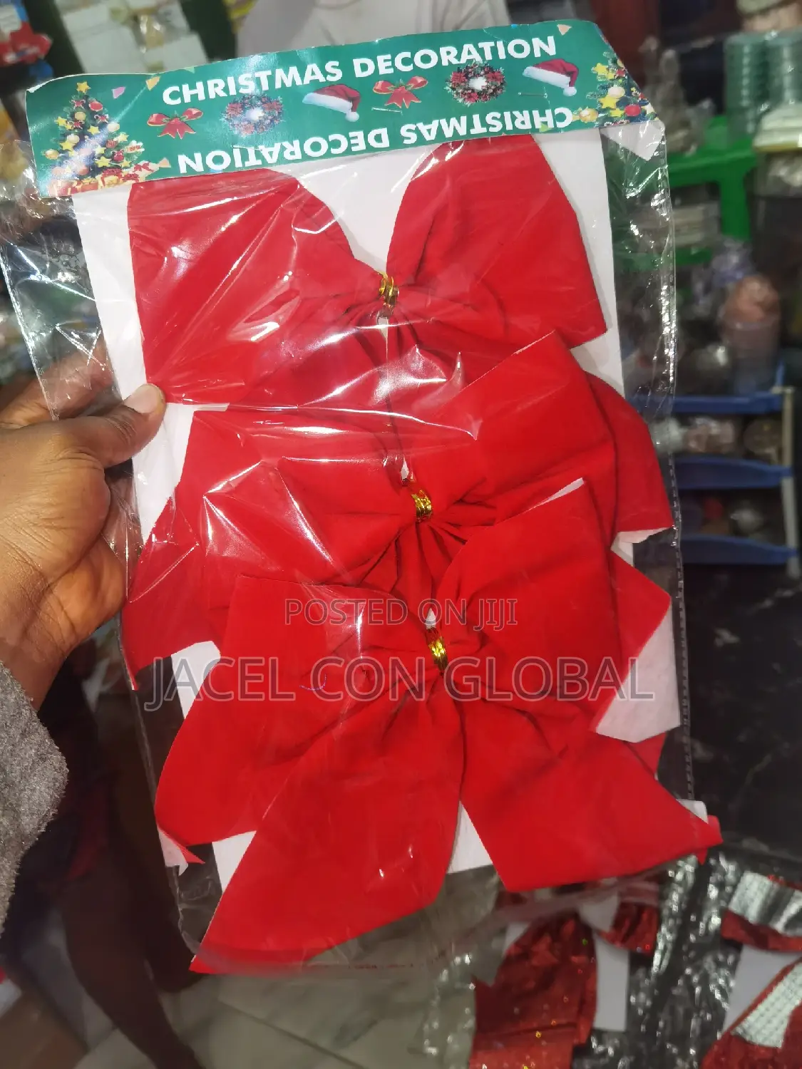 Christmas Decorative Ribbons in Medium Size