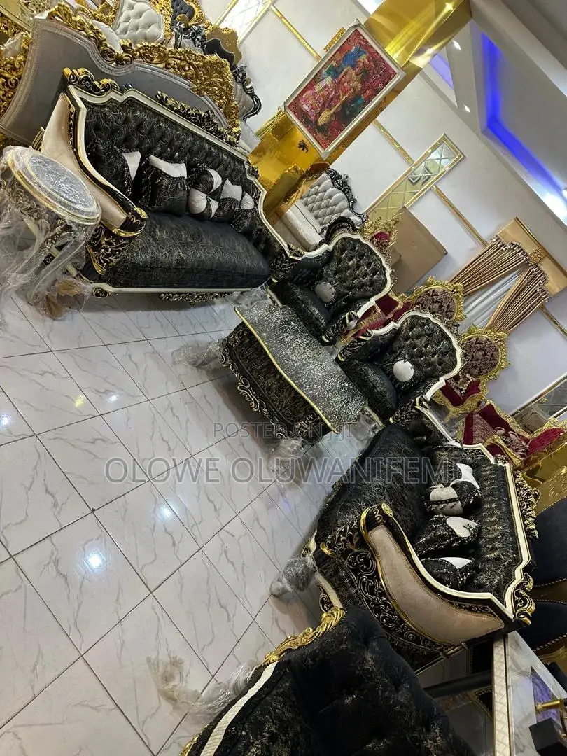 Luxury 8 Seaters Egyptian Royal Imported Sofa