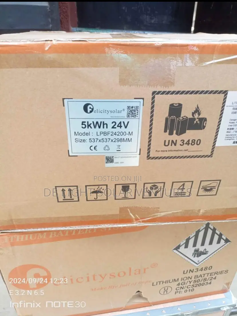 5kwh24v Felicity Lithium Ion Battery