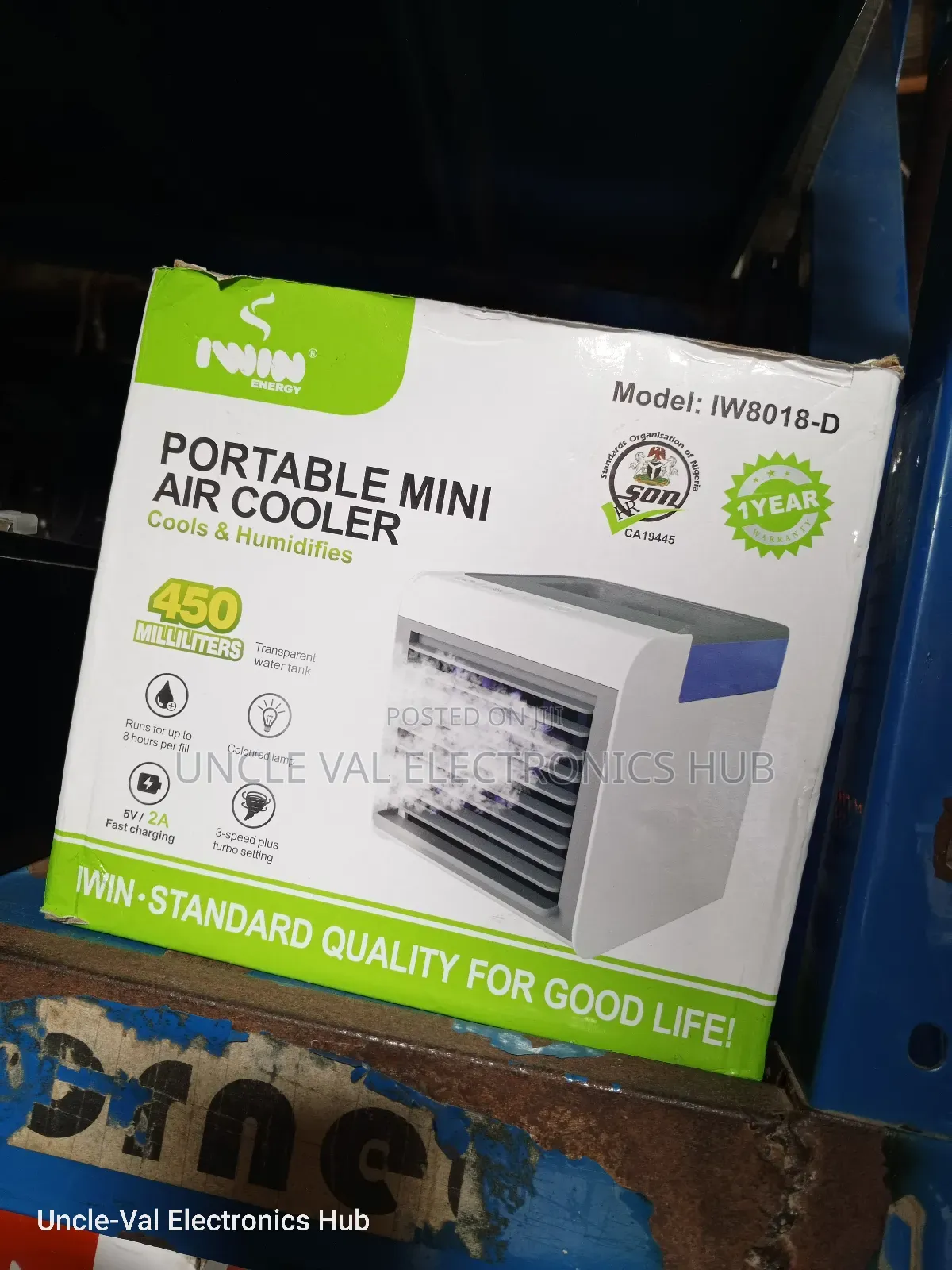 Iwin Portable Mini Air Cooler