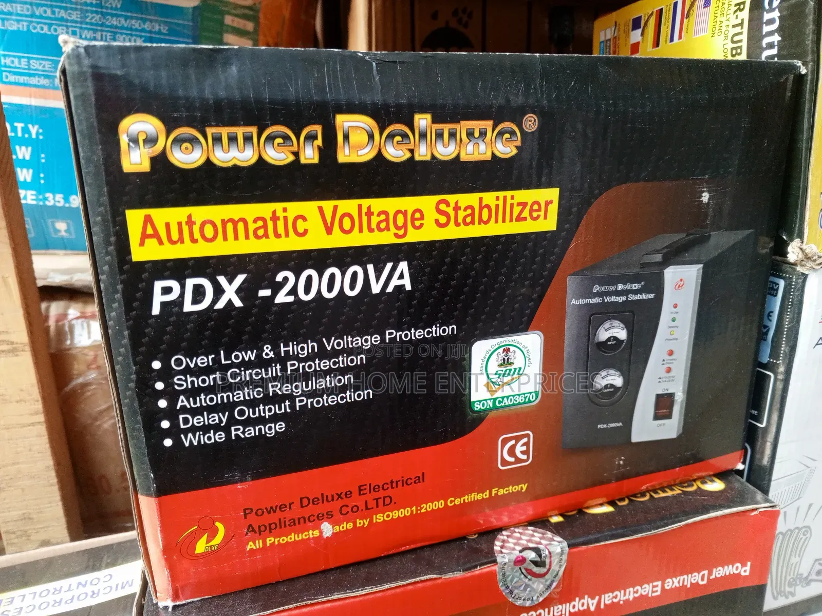 Power Deluxe Automatic Voltage Stabilizer 2000va