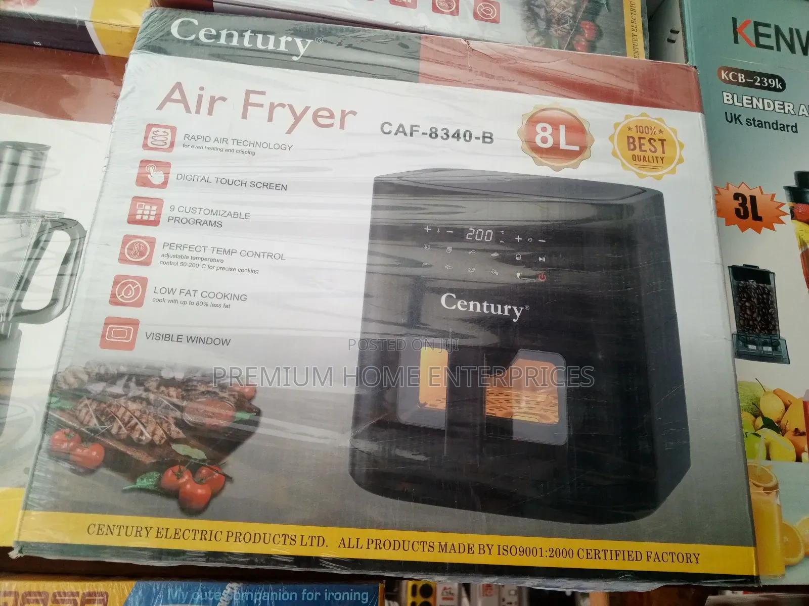 Century Air Fryer Digital 8 Liters