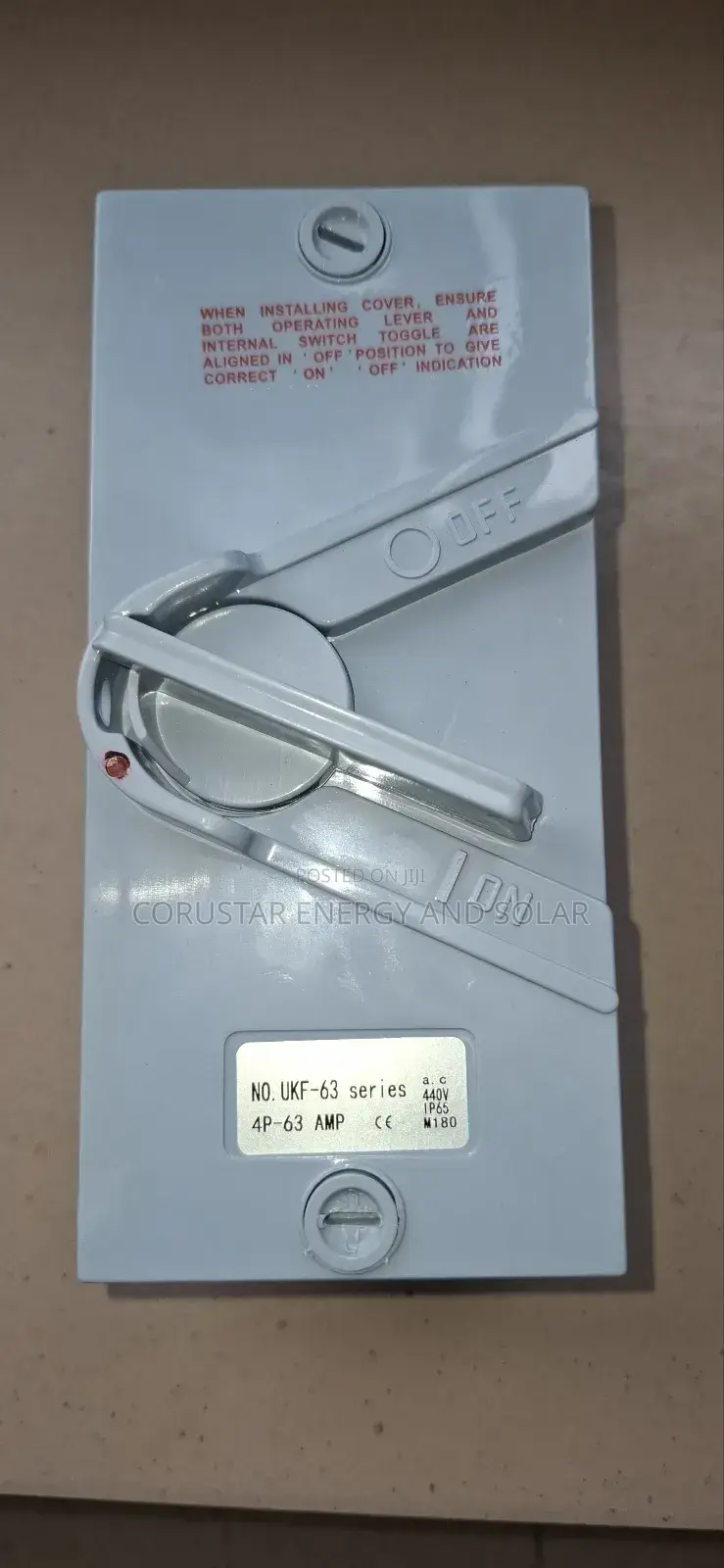 Weather Protected Four Pole Surface Switch
