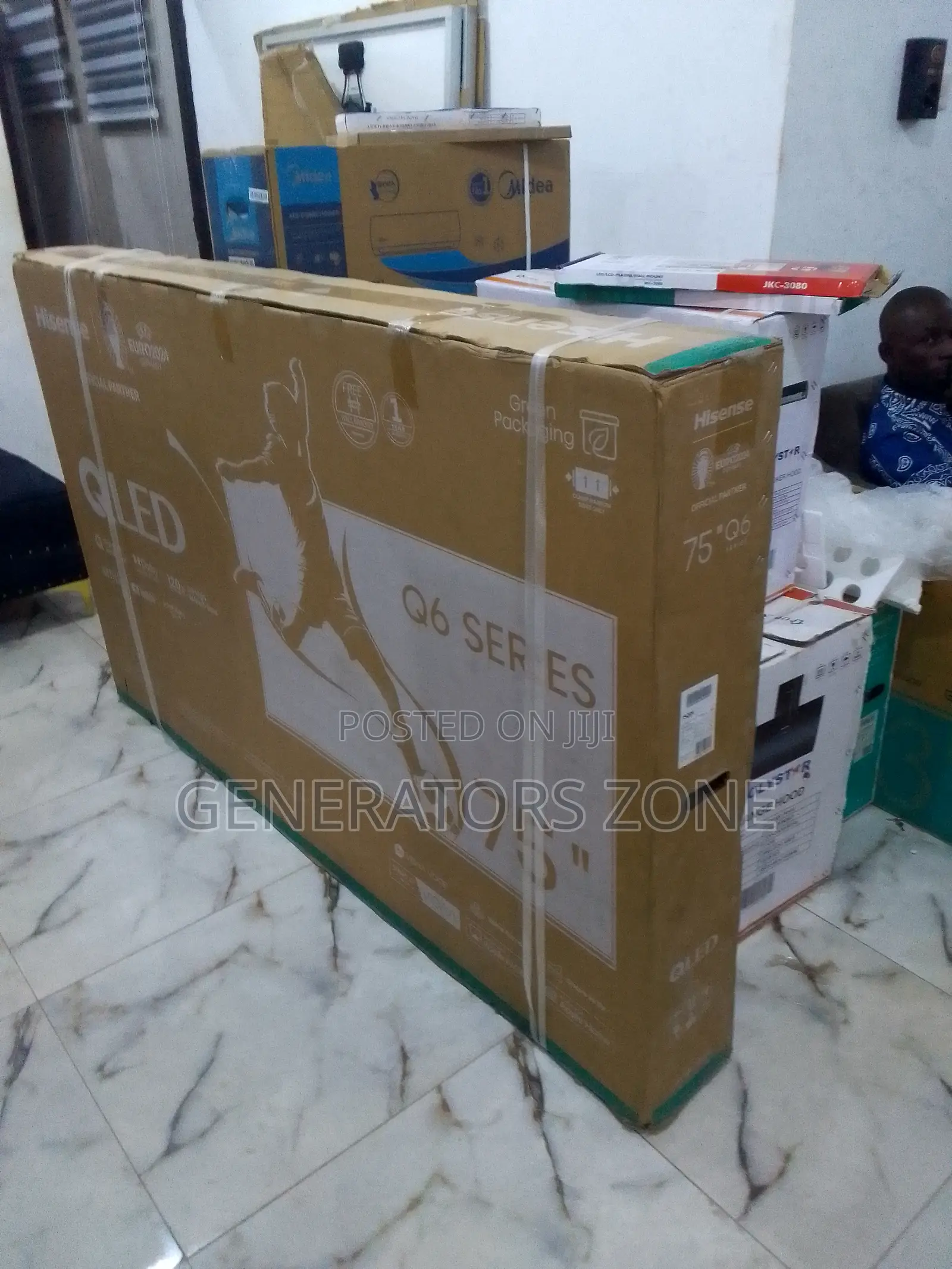 High-Performance Hisense 75 Inches Qled "Q6 Series"