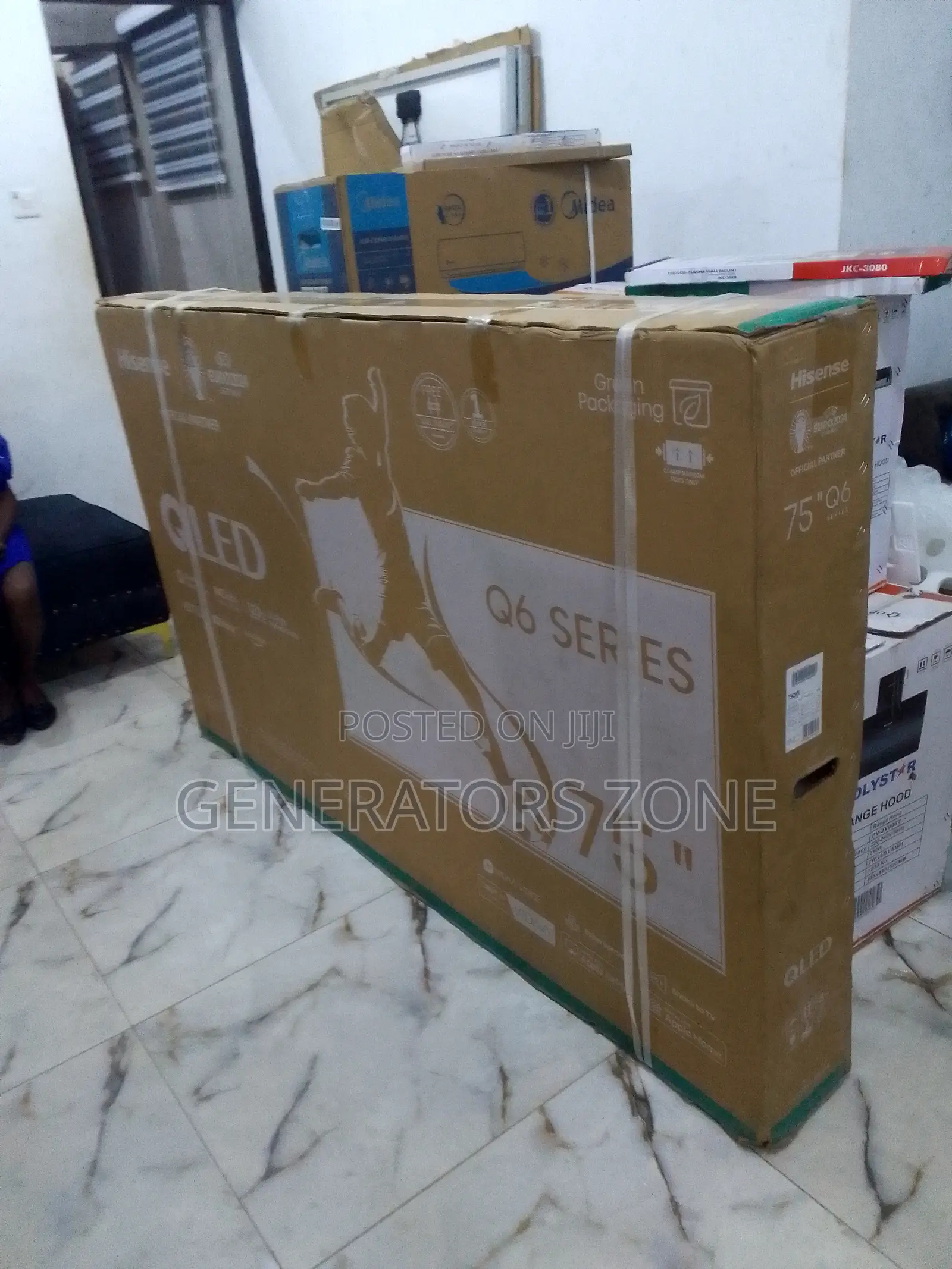 High-Performance Hisense 75 Inches Qled "Q6 Series"