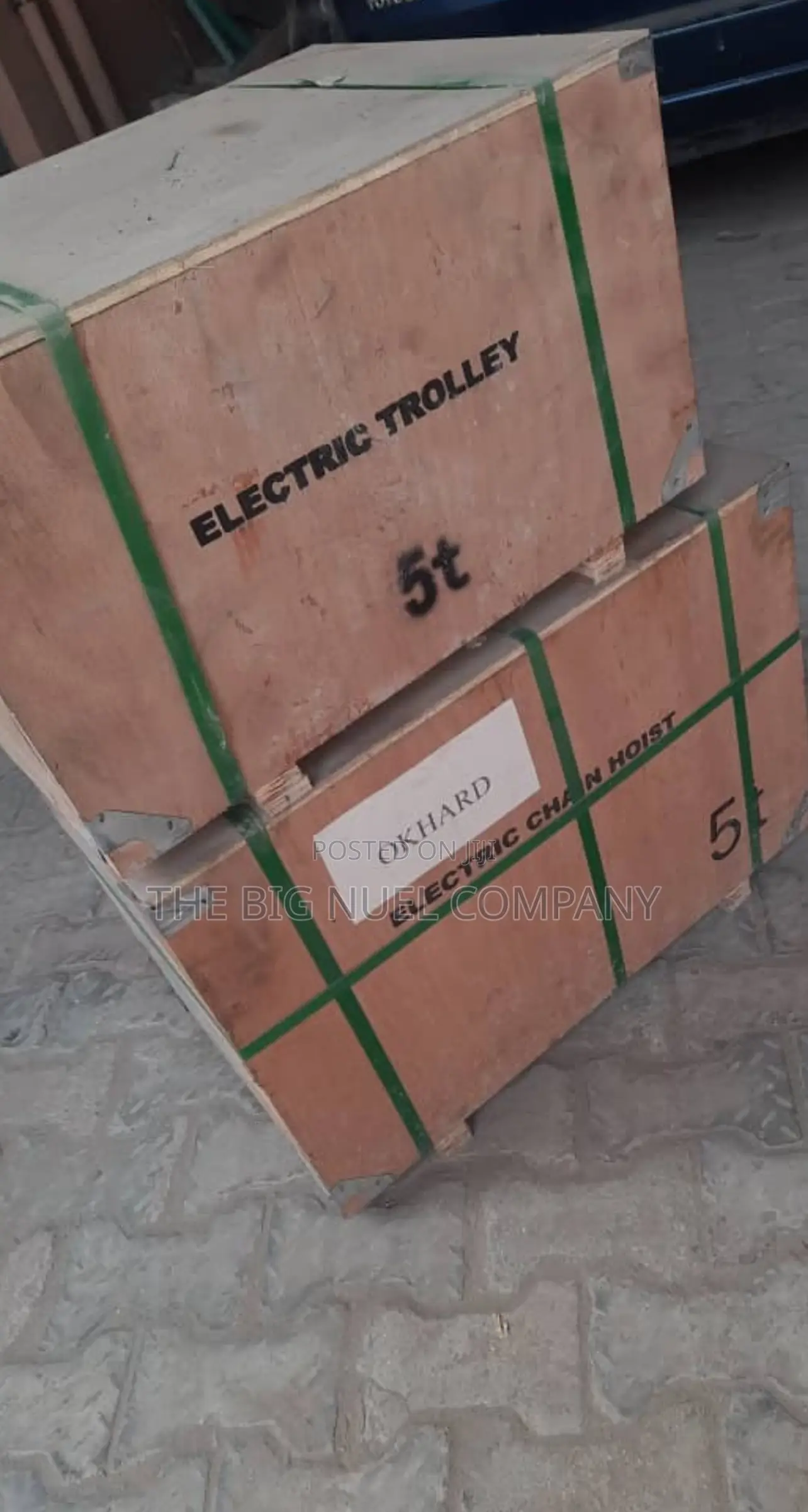 Strong 5tons Electric Trolley