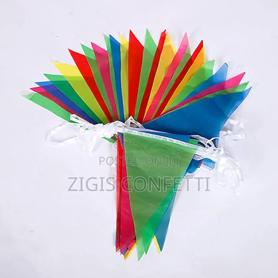 60 Triangle Bunting Flag Banner 50ft