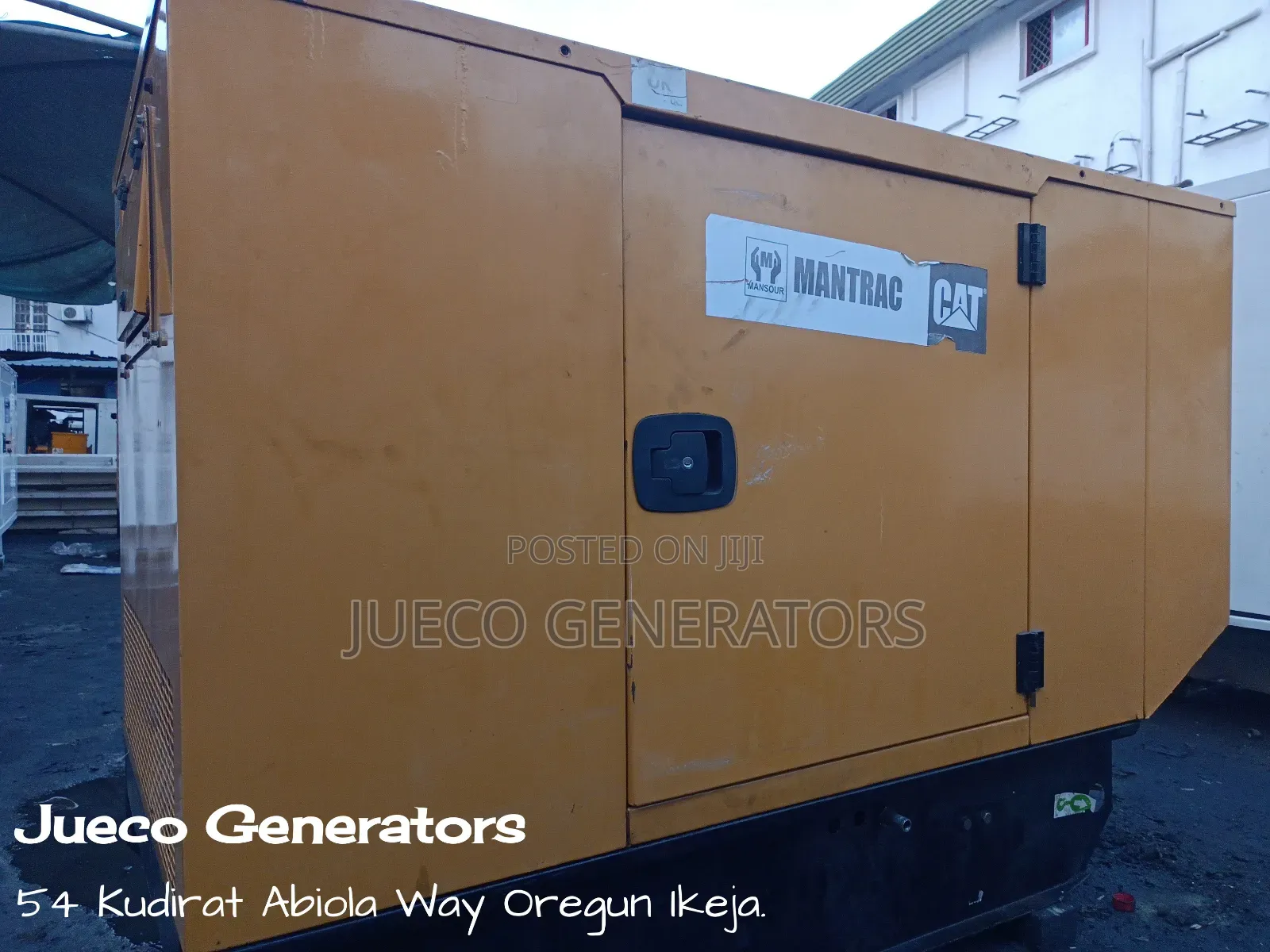 Mantrac 15kva Perkins Caterpillar Soundproof Generator.