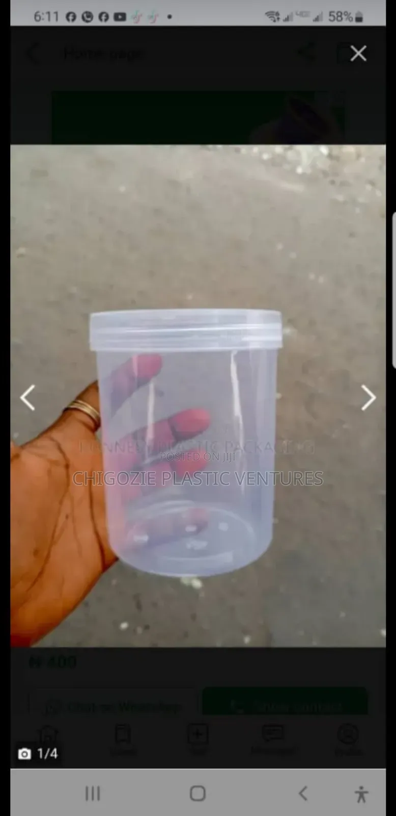500gram Container